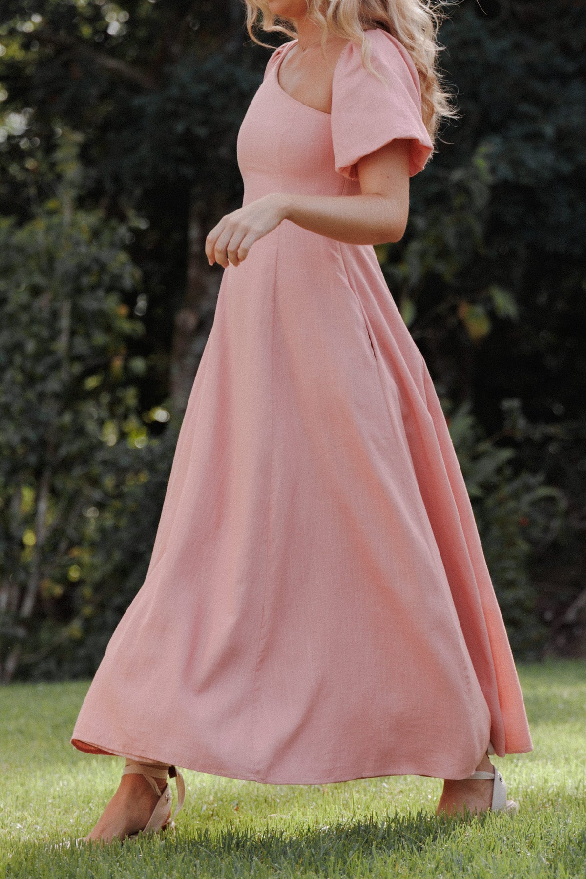 Franca Midi Dress - Pink | Petal & Pup USA Franca Midi Dress - Pink | Petal & Pup USA