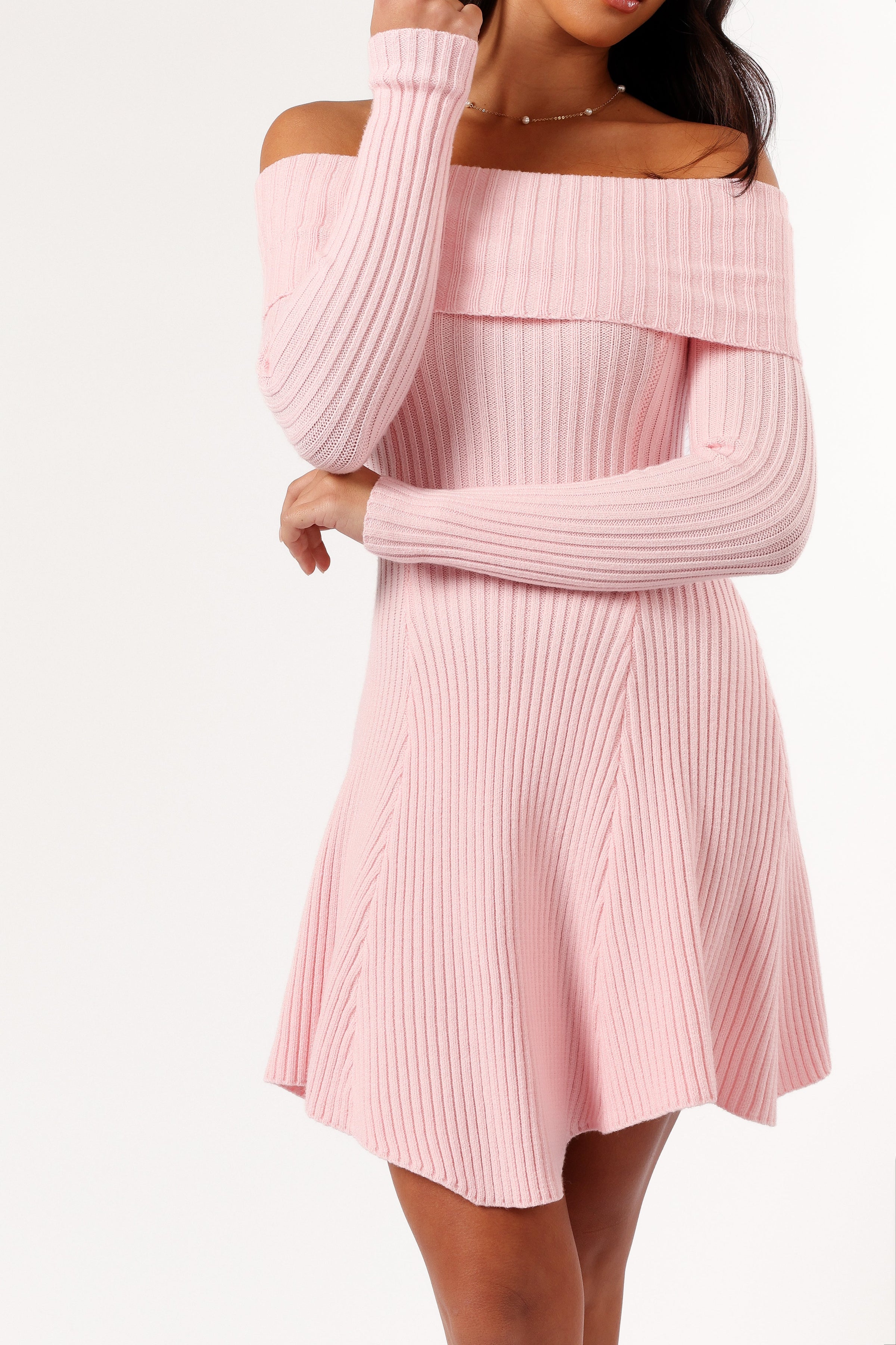 Francisco Long Sleeve Mini Dress - Pink | Petal & Pup USA Francisco Long Sleeve Mini Dress - Pink | Petal & Pup USA