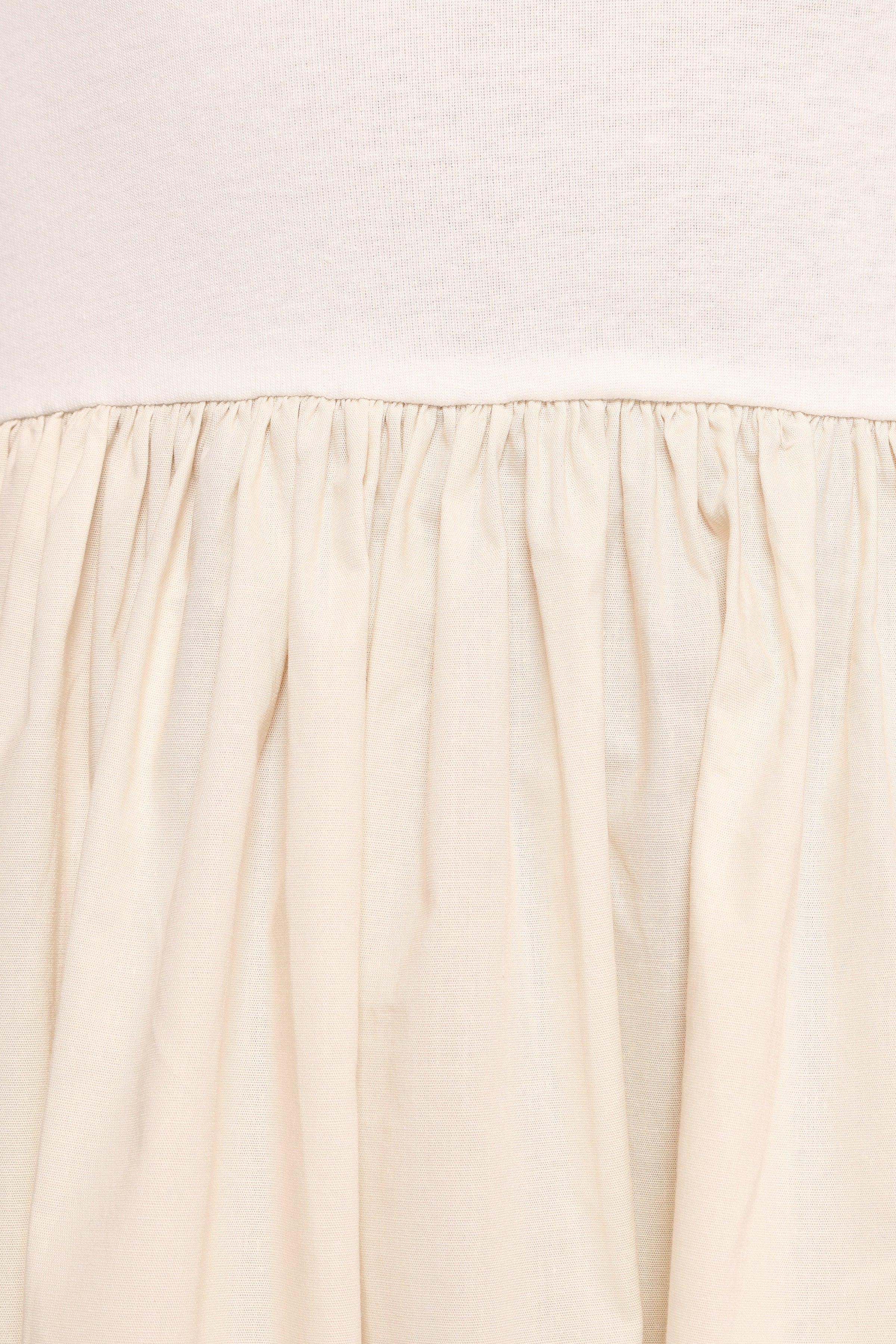 Petal and Pup USA DRESSES Franki Midi Dress - White Cream
