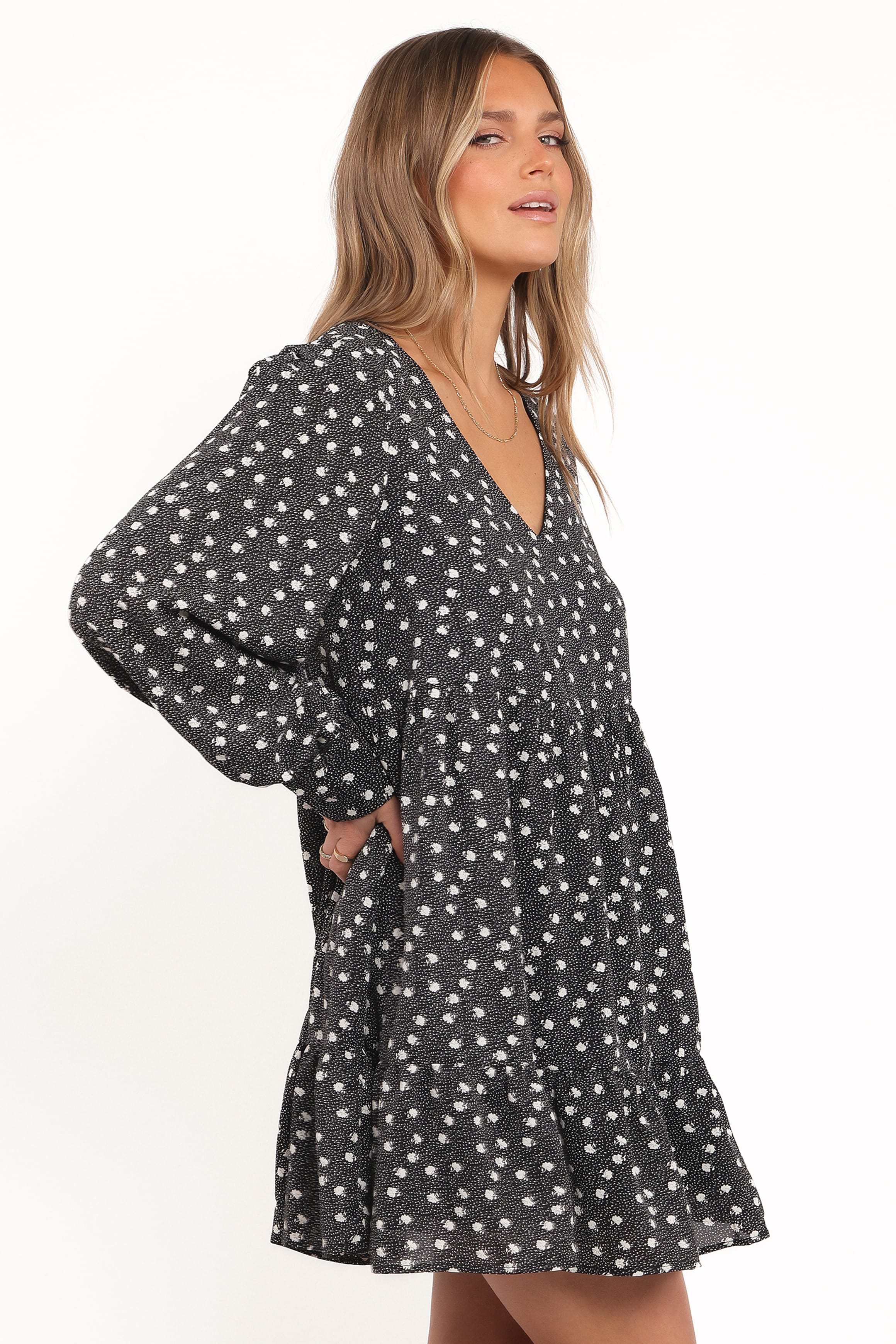 Frankie Long Sleeve Mini Dress