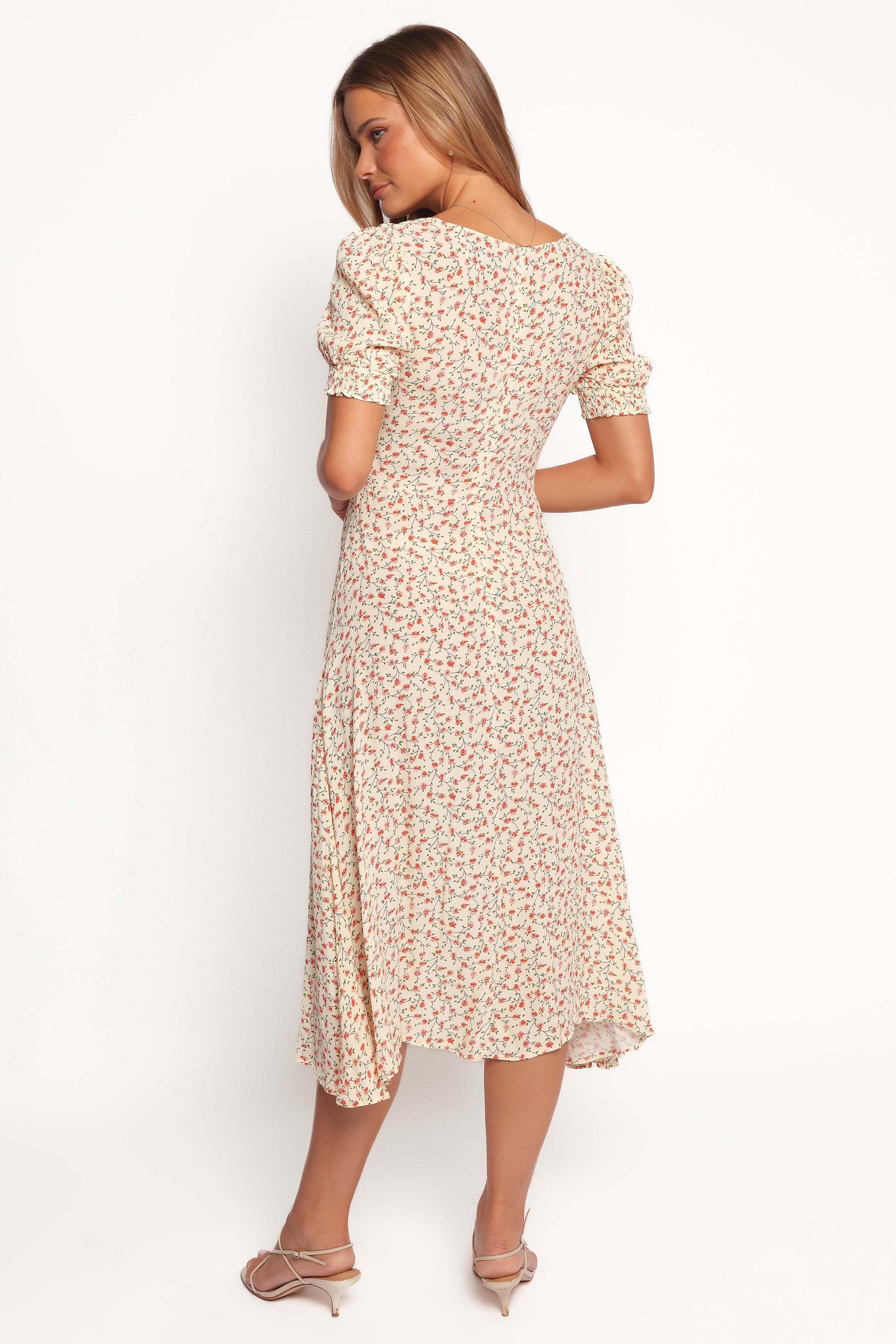 Petal and Pup USA DRESSES Franklin Dress - Cream Floral
