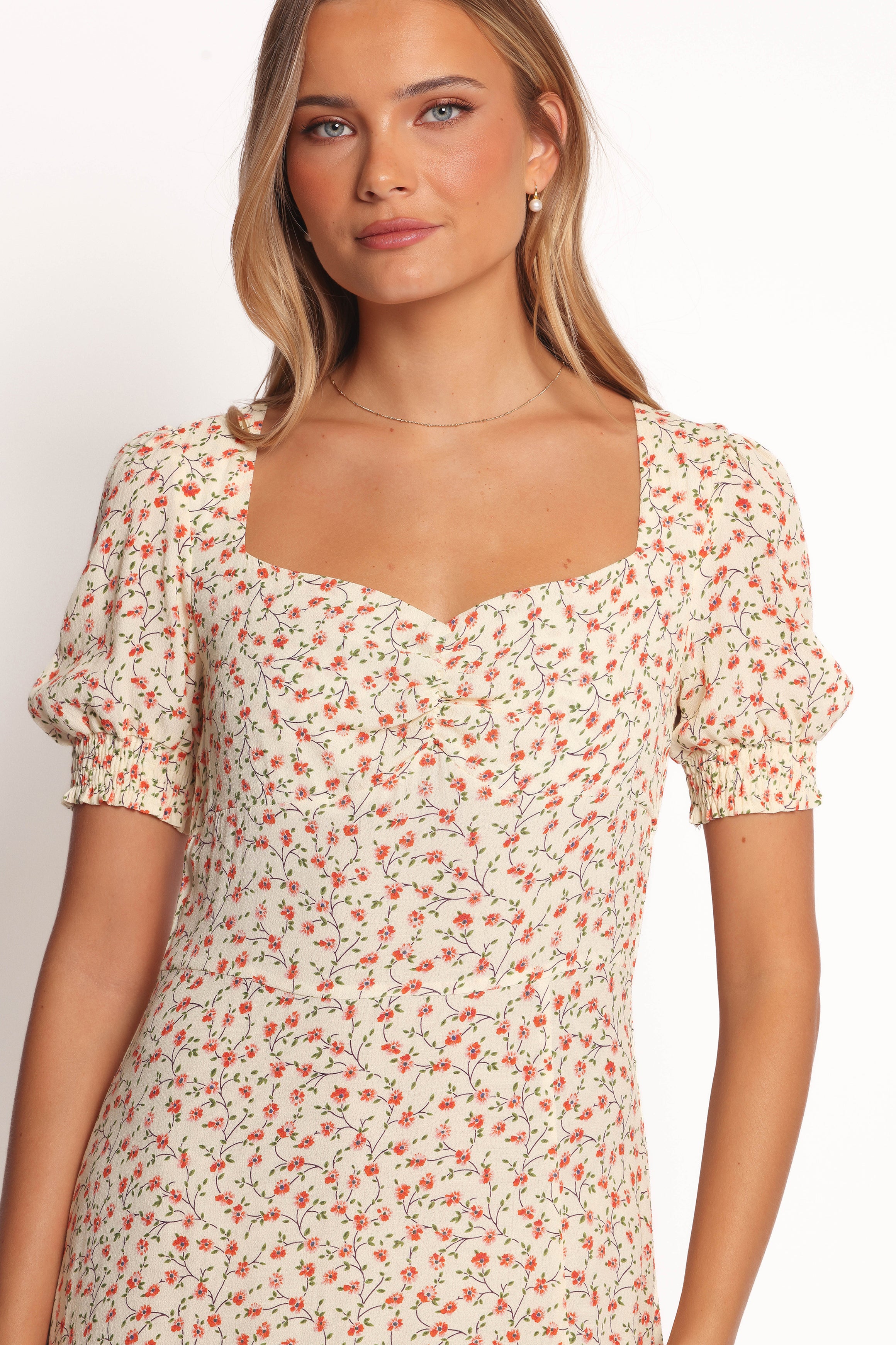Petal and Pup USA DRESSES Franklin Dress - Cream Floral