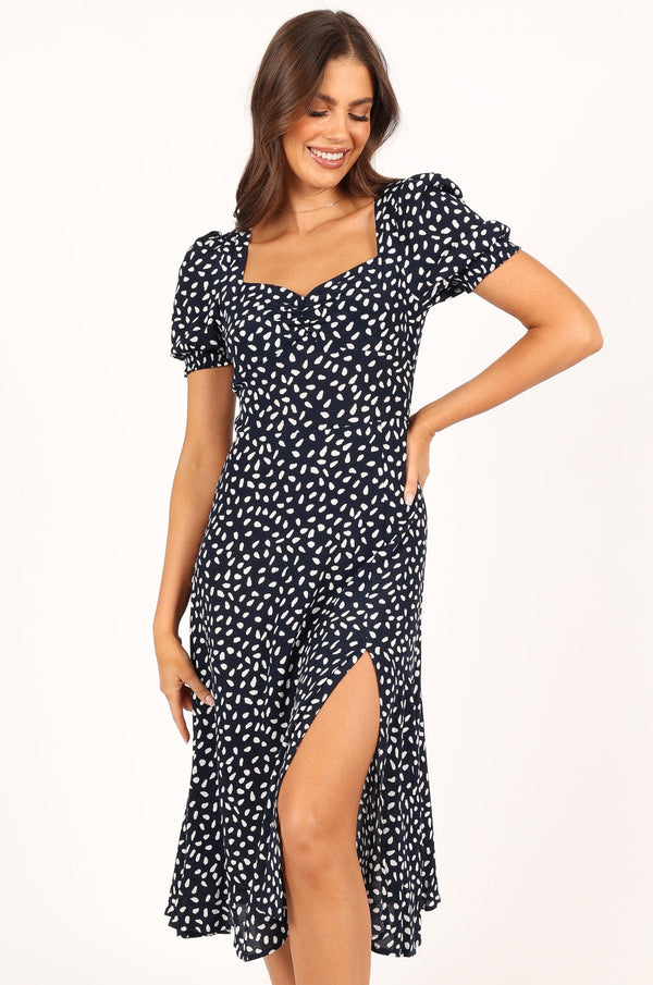 Petal and Pup USA DRESSES Franklin Dress - Navy Print