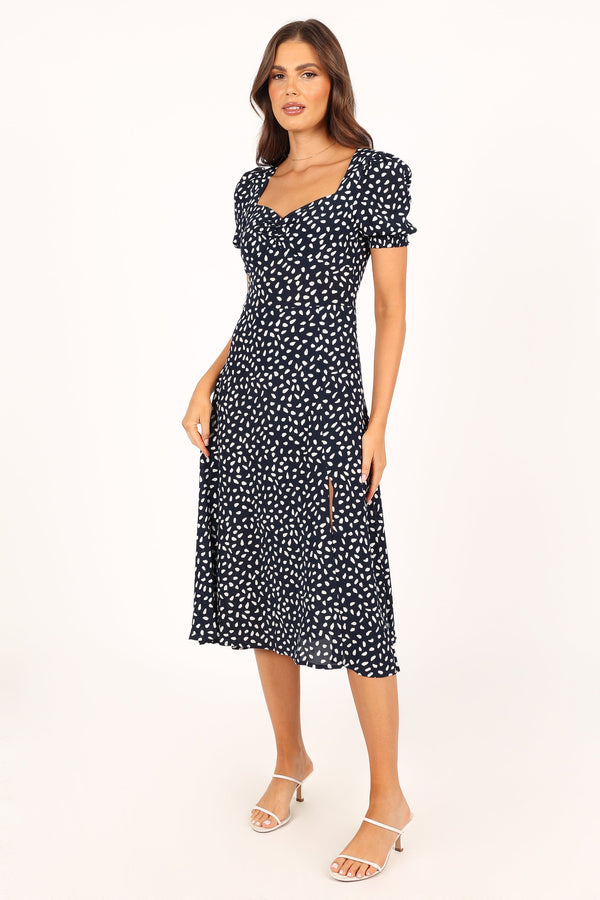 Petal and Pup USA DRESSES Franklin Dress - Navy Print