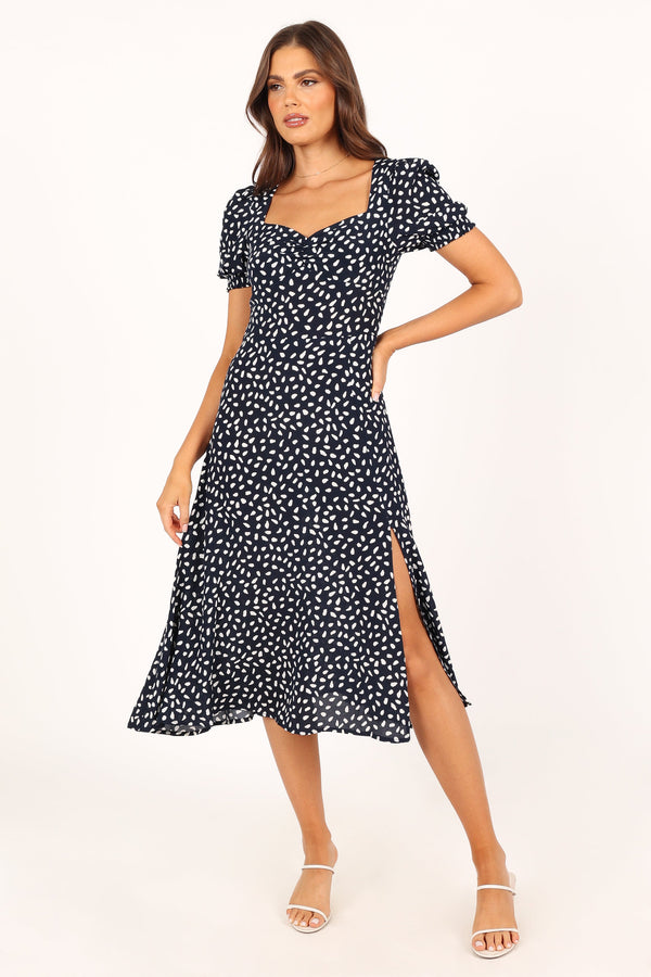 Petal and Pup USA DRESSES Franklin Dress - Navy Print