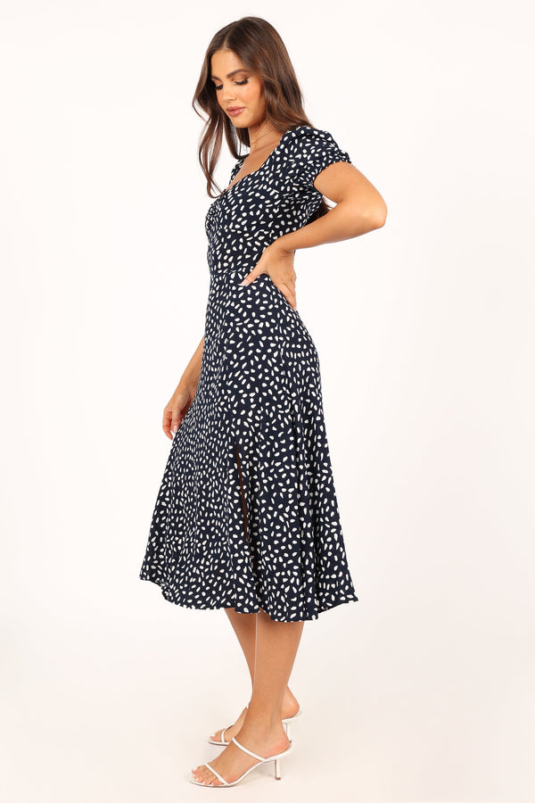 Petal and Pup USA DRESSES Franklin Dress - Navy Print