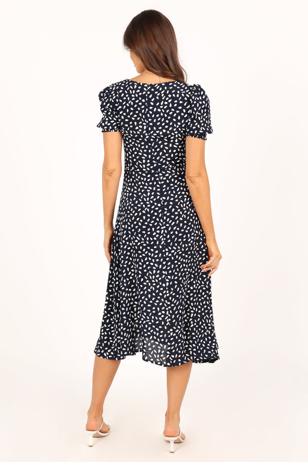 Petal and Pup USA DRESSES Franklin Dress - Navy Print