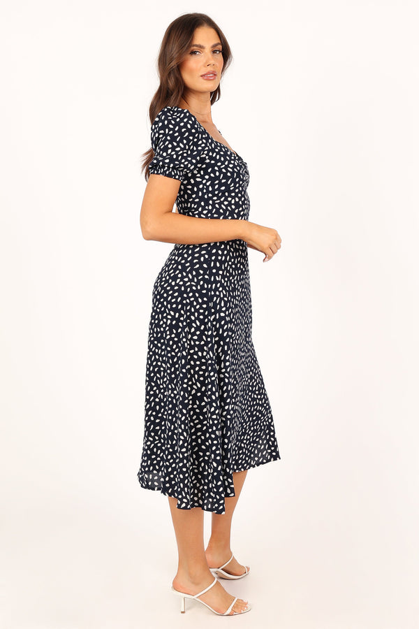 Petal and Pup USA DRESSES Franklin Dress - Navy Print