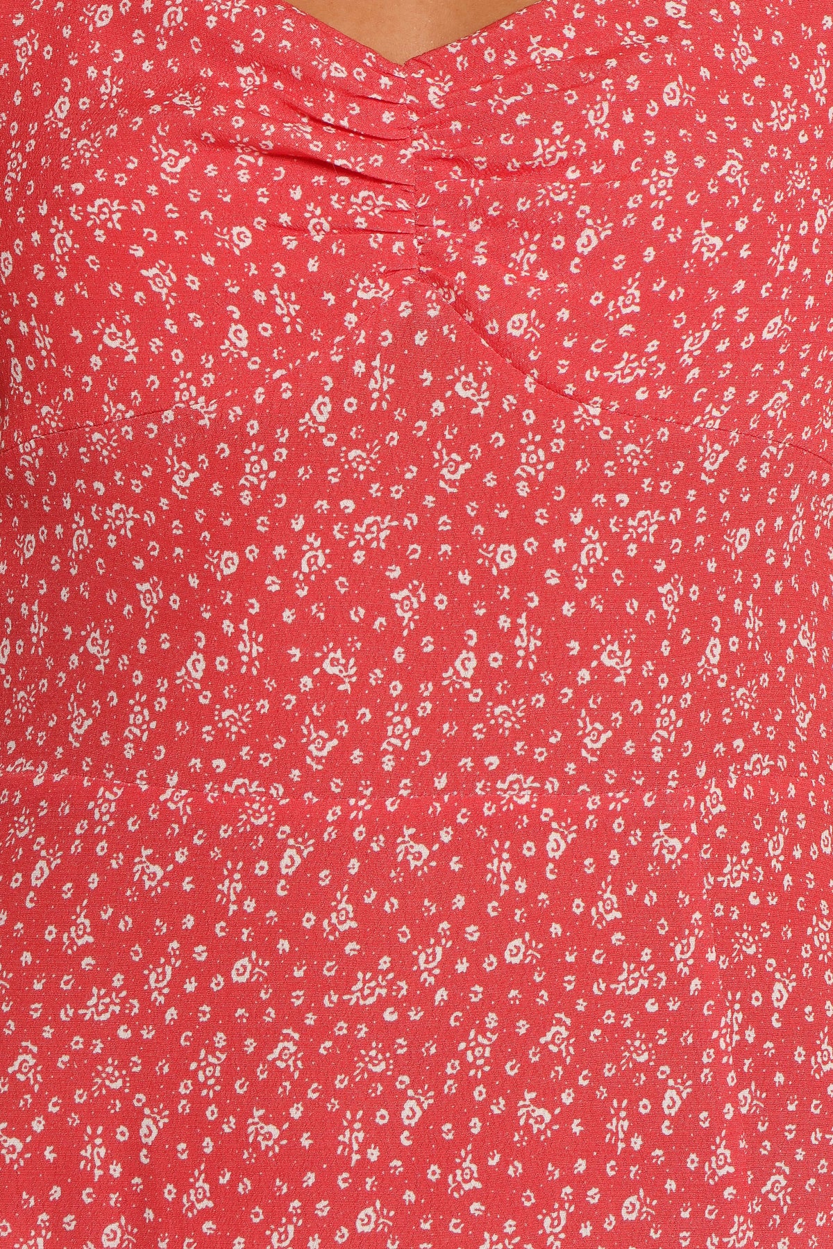 new look red floral midi dress Franklin Dress - Red Floral