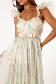 DRESSES @Freesia Maxi Dress - Cream