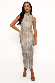 Petal and Pup USA DRESSES Gabie Midi Dress - Olive