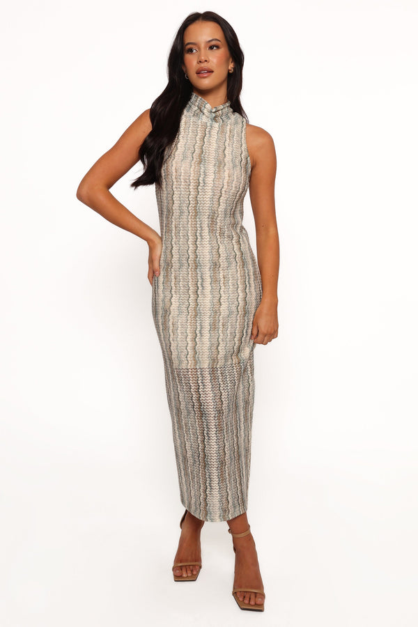 Petal and Pup USA DRESSES Gabie Midi Dress - Olive