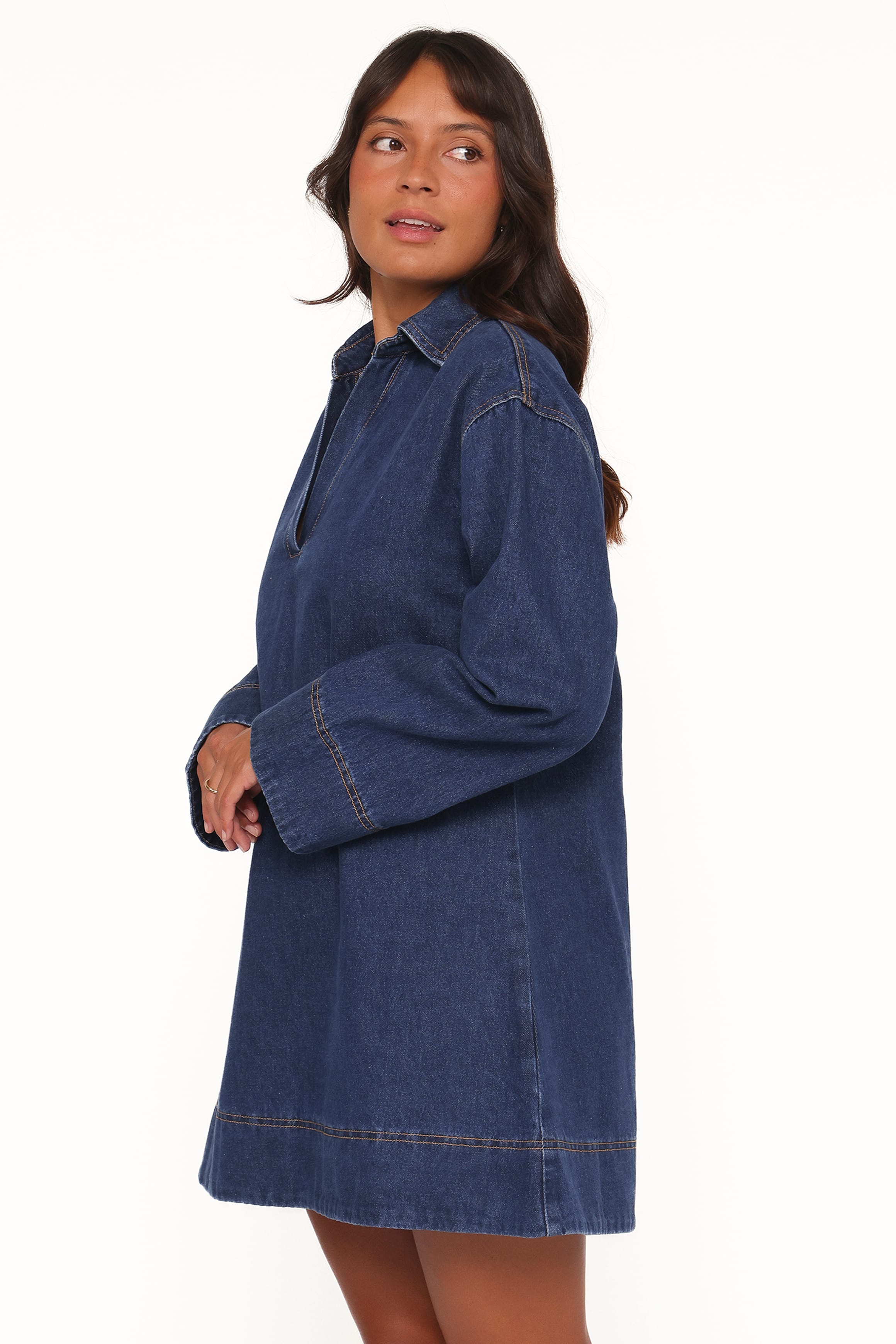 Petal and Pup USA DRESSES Genesis Mini Dress - Indigo