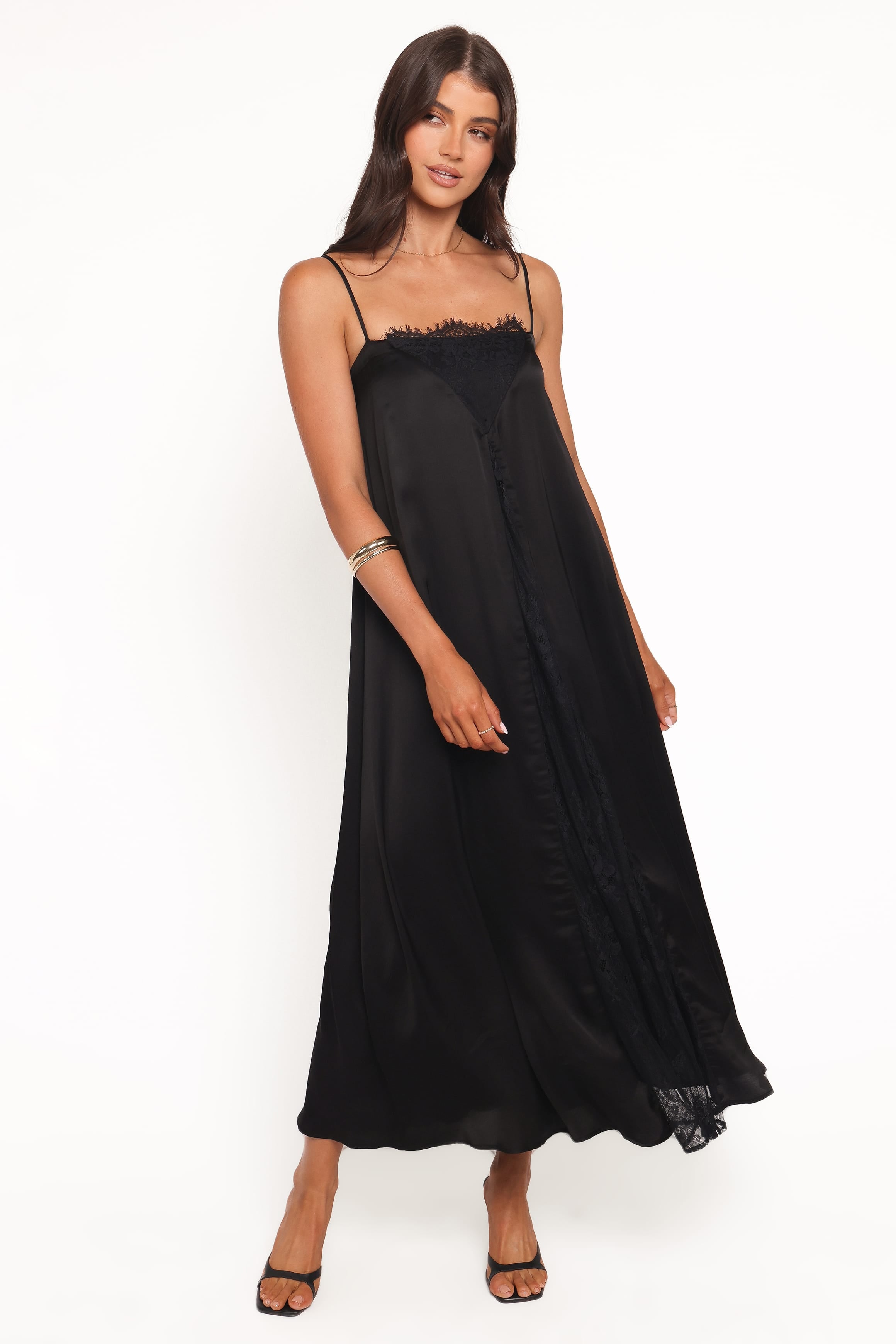 Petal and Pup Women's Halsey Midi Dress - Black XL Petal and Pup Women's Halsey Midi Dress - Black XL