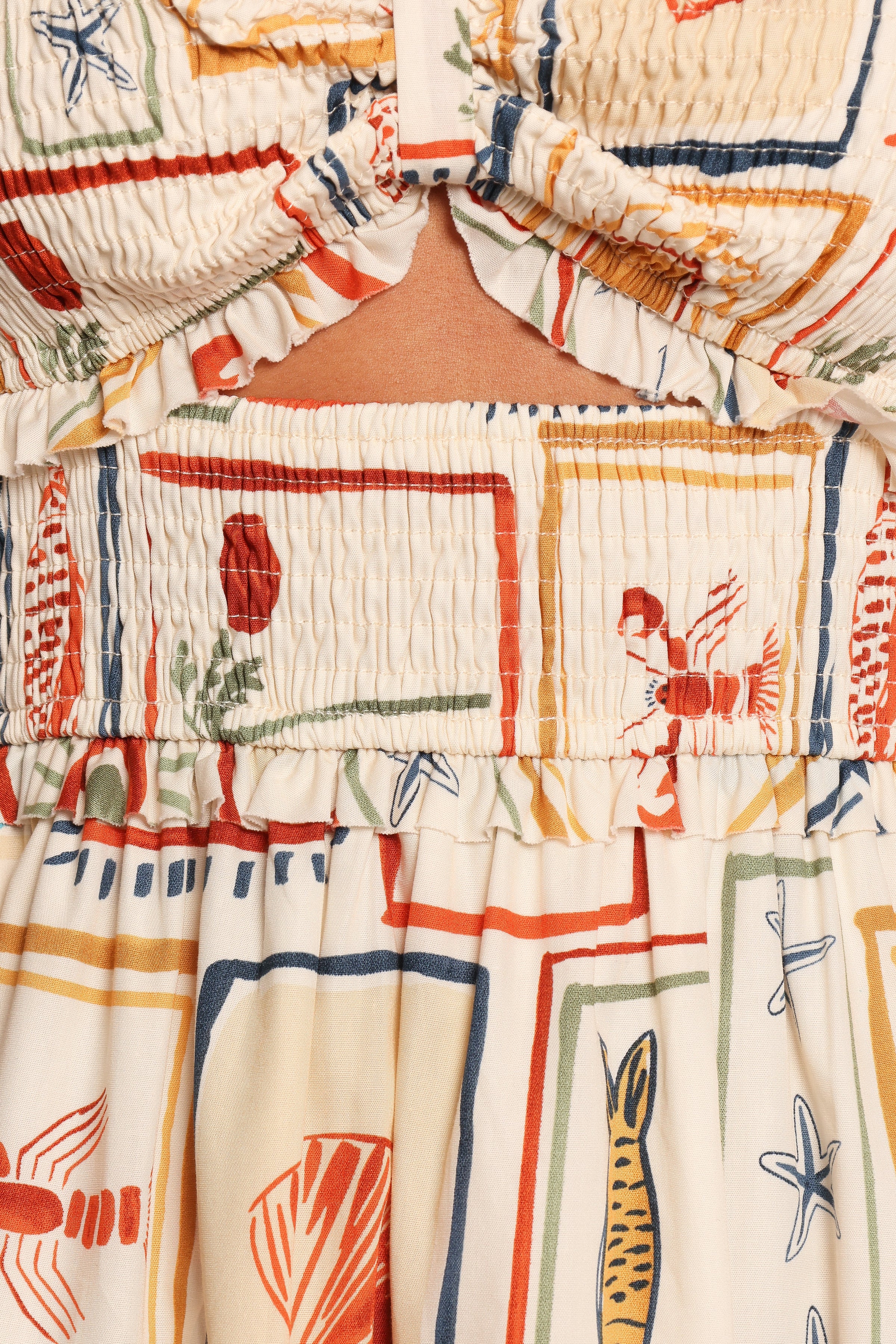 Petal and Pup USA DRESSES Hana Maxi Dress - Sardina