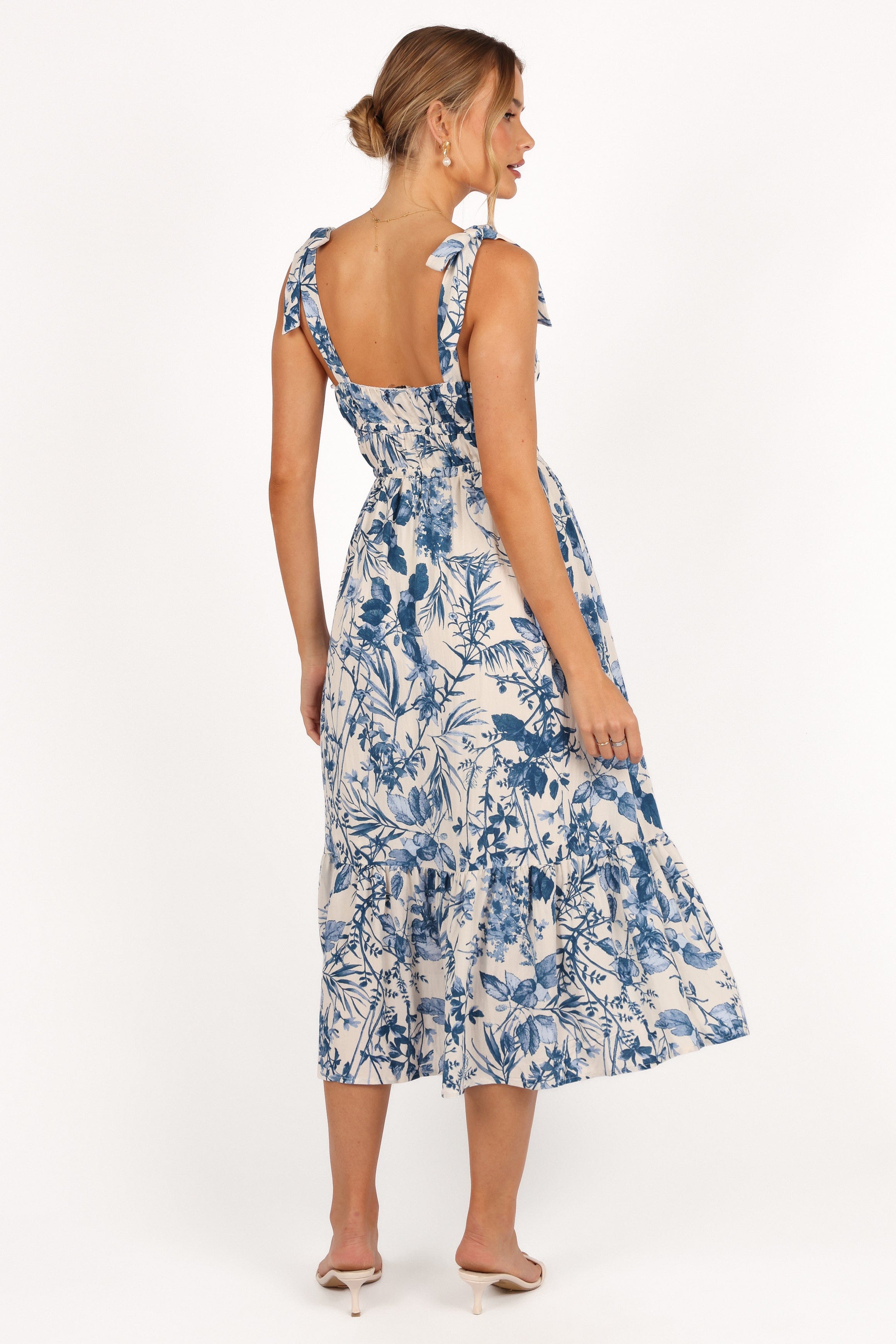 Petal and Pup USA DRESSES Harlowe Midi Dress - Porcelain Blue