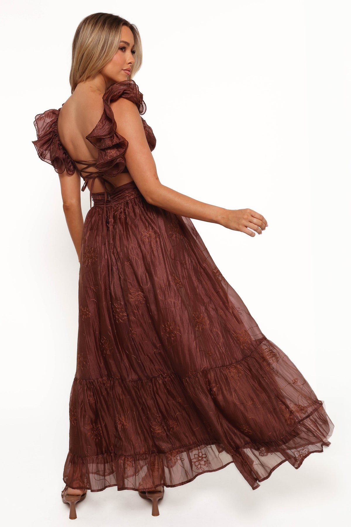 Harmony Maxi Dress - Brown Floral | Petal & Pup USA Harmony Maxi Dress - Brown Floral | Petal & Pup USA