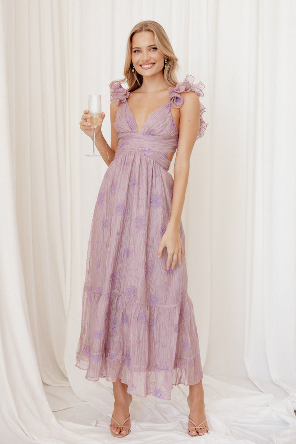 Petal and Pup USA DRESSES Harmony Maxi Dress - Lilac