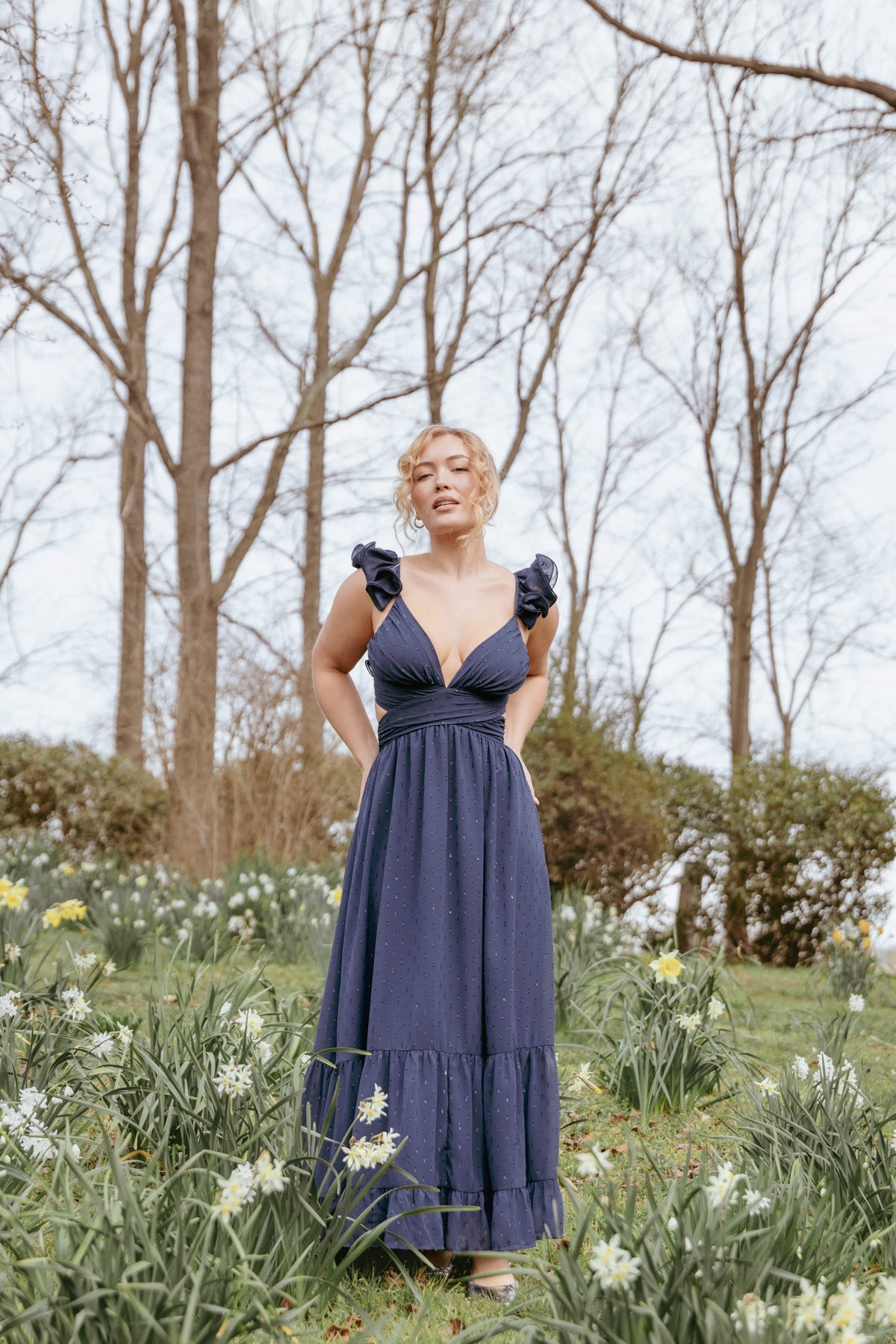 Harmony Maxi Dress - Navy | Petal & Pup USA Harmony Maxi Dress - Navy | Petal & Pup USA