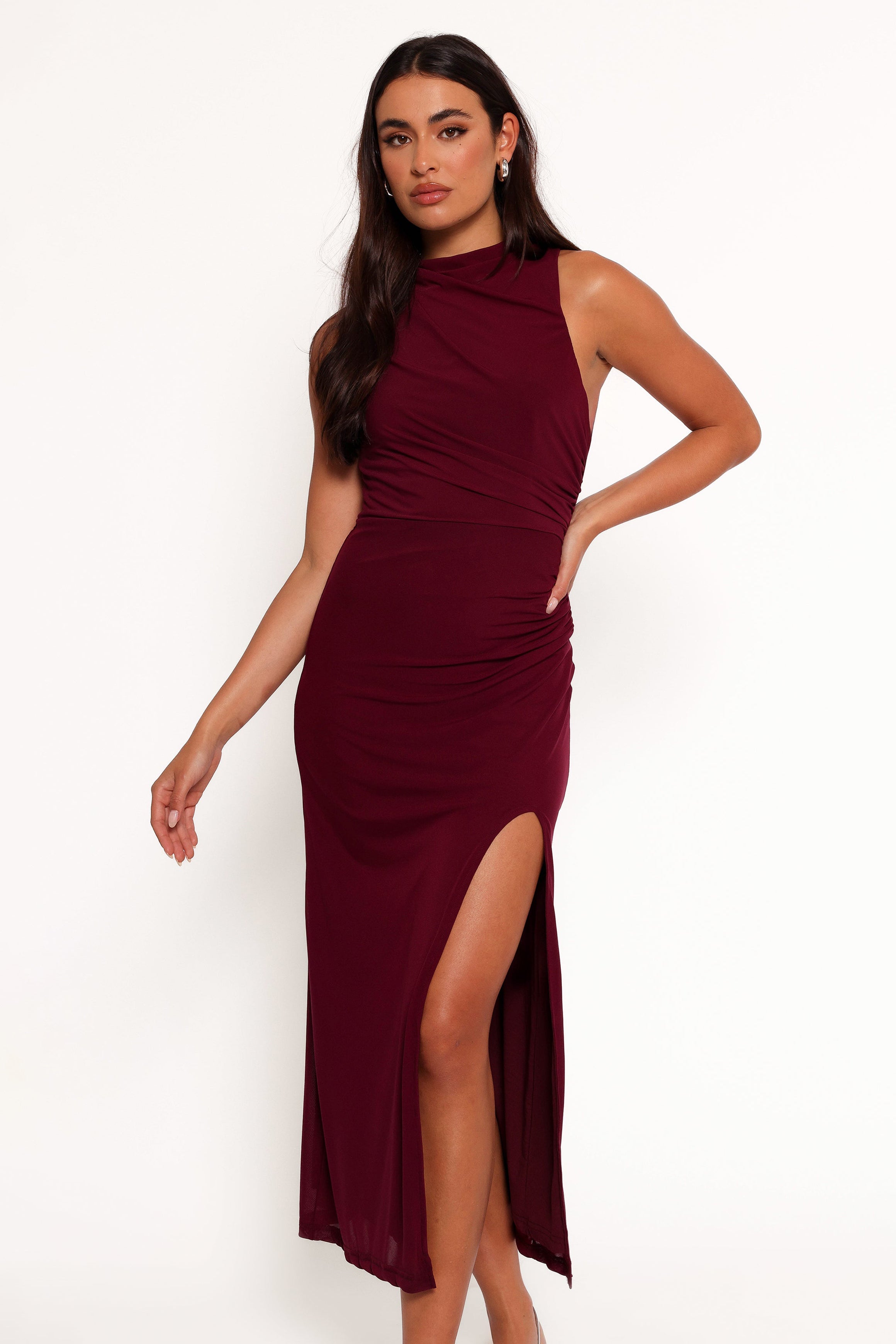 Petal and Pup USA DRESSES Hayven Maxi Dress - Plum