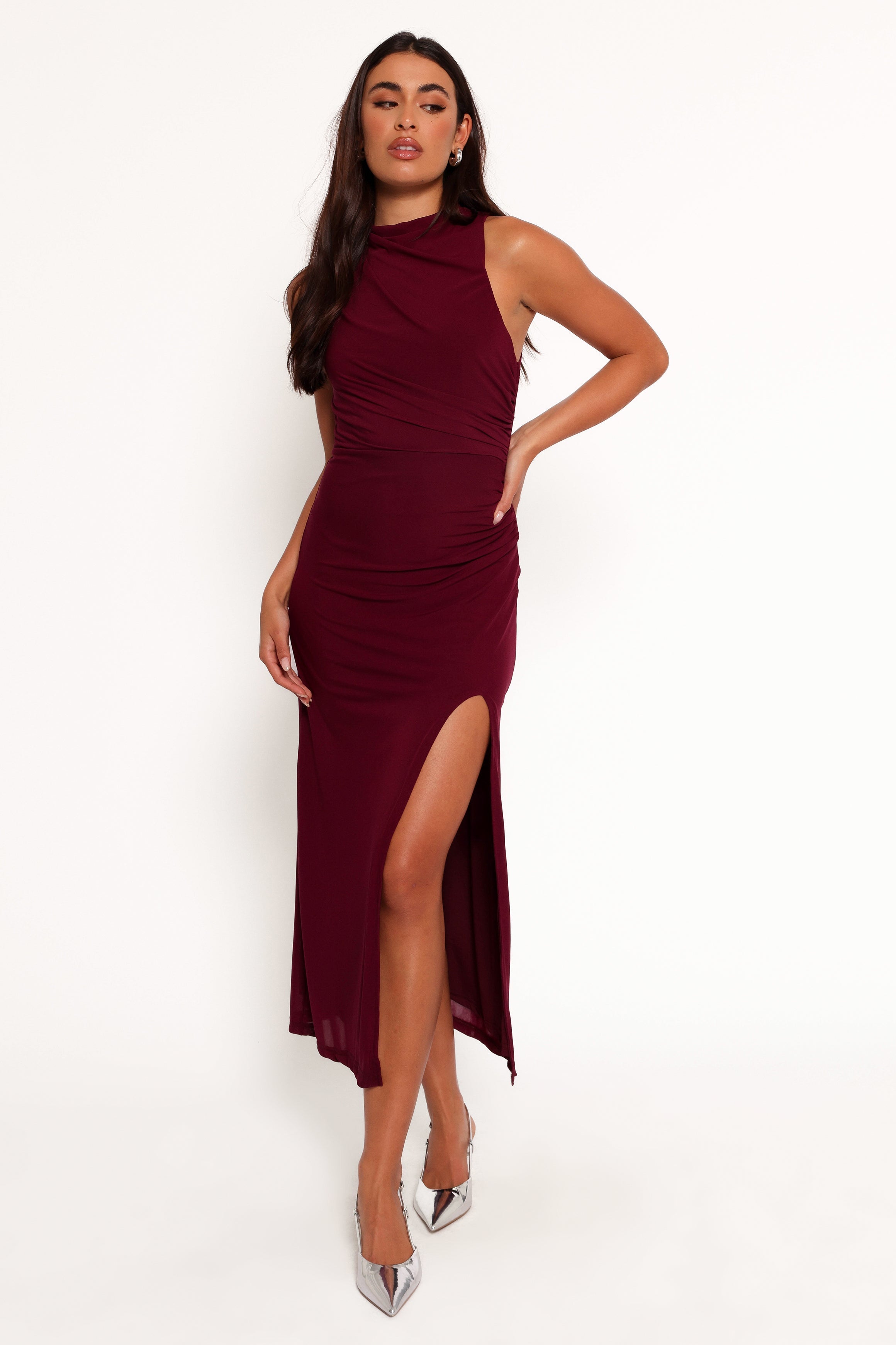 Petal and Pup USA DRESSES Hayven Maxi Dress - Plum