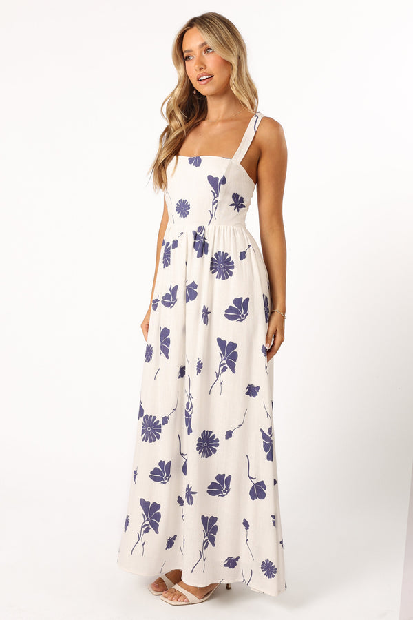 Petal and Pup USA DRESSES Hazel Maxi Dress - Navy Floral