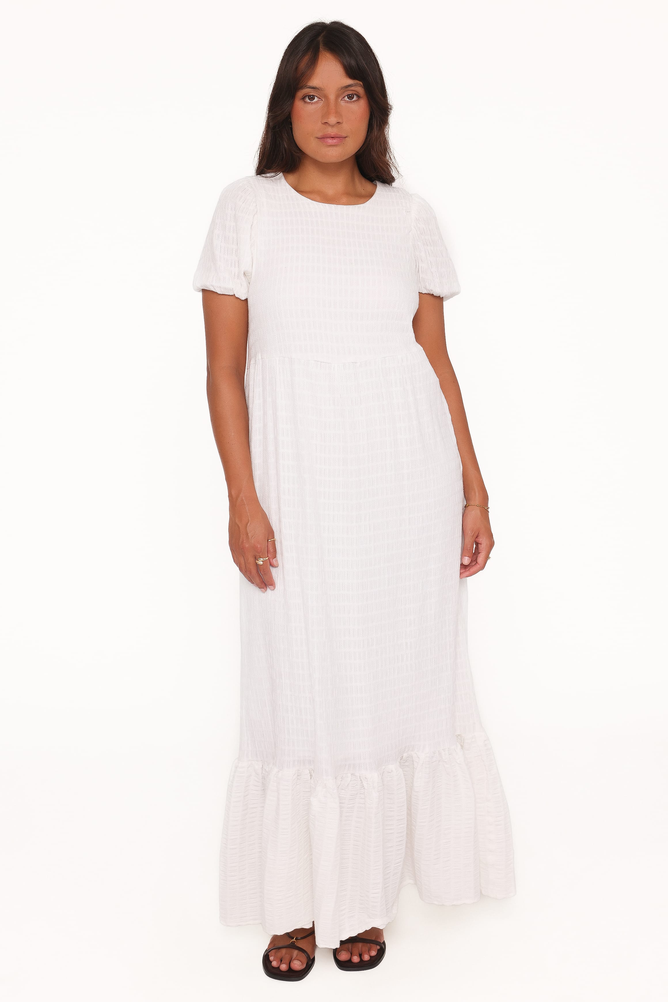 Petal and Pup USA DRESSES Hedley Maxi Dress - Ivory