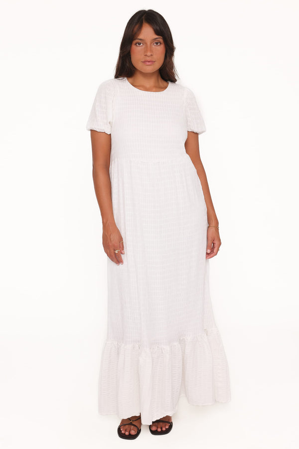 Petal and Pup USA DRESSES Hedley Maxi Dress - Ivory