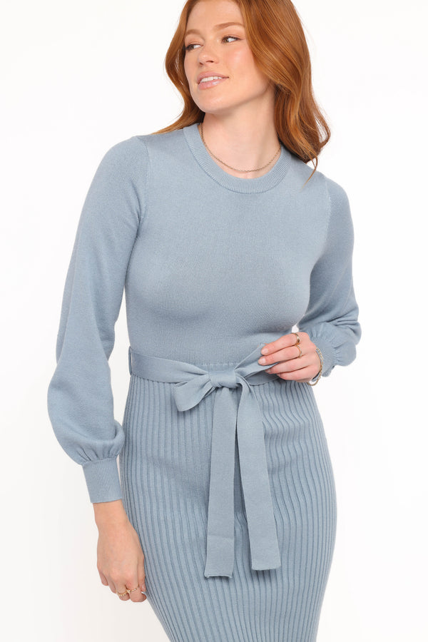 Petal and Pup USA DRESSES Helena Dress - Blue