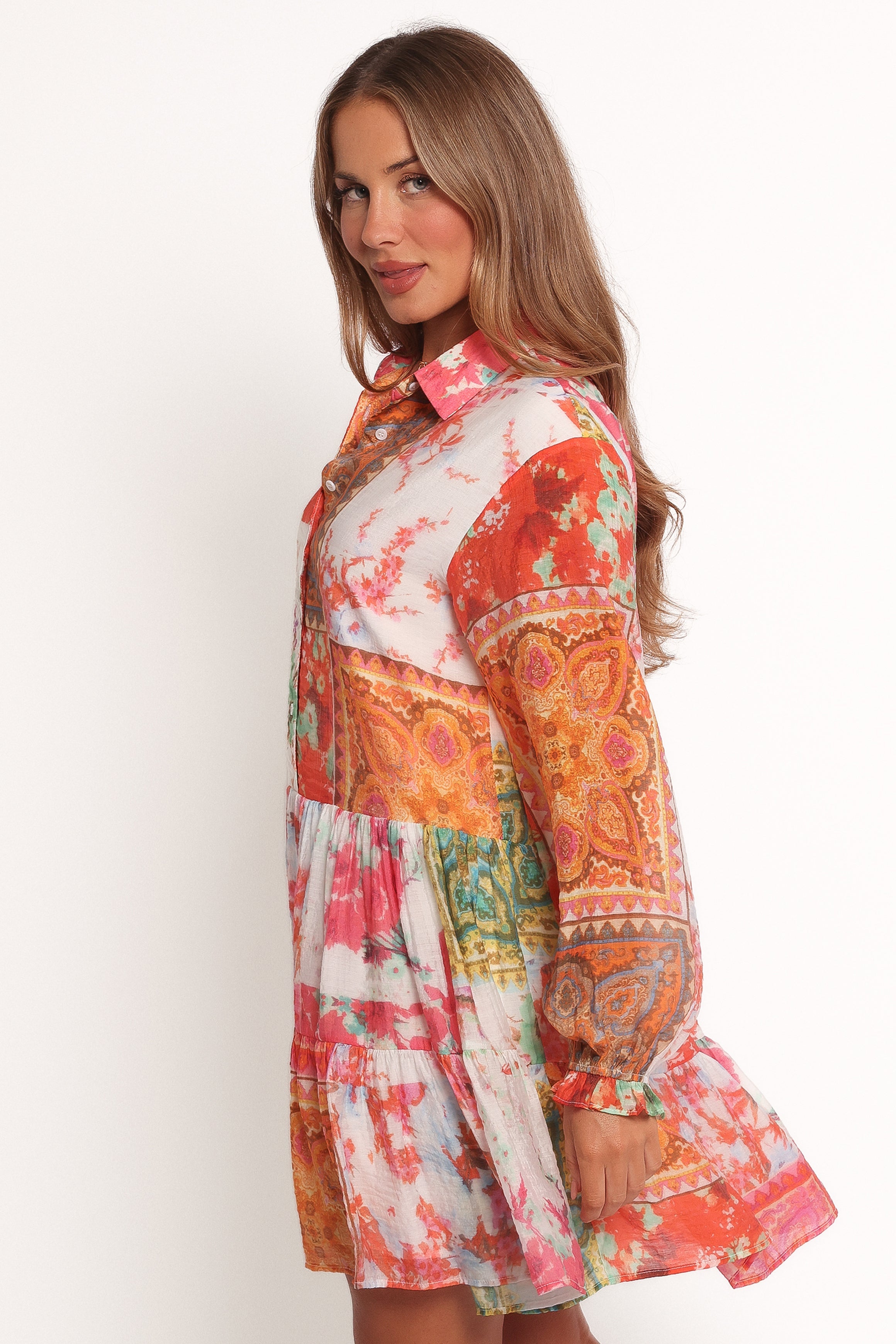 Petal and Pup USA DRESSES Helene Dress - Patchwork