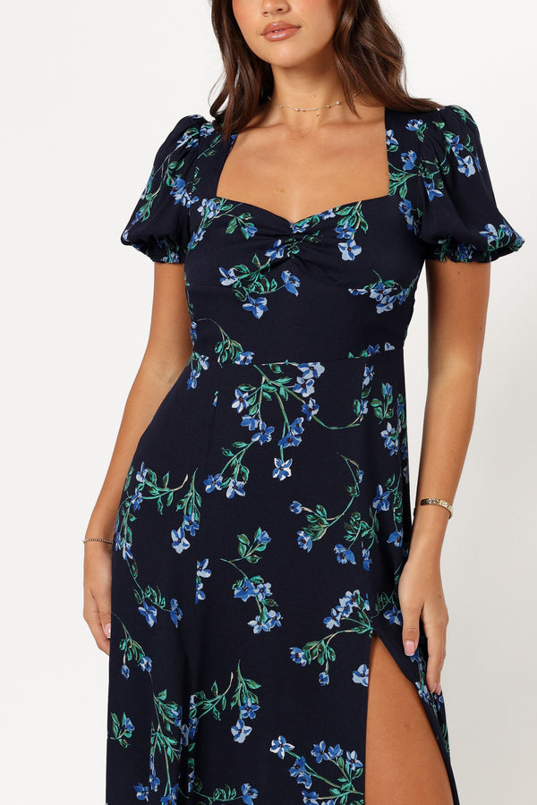 Petal and Pup USA DRESSES Hendrix Midi Dress - Midnight Blues