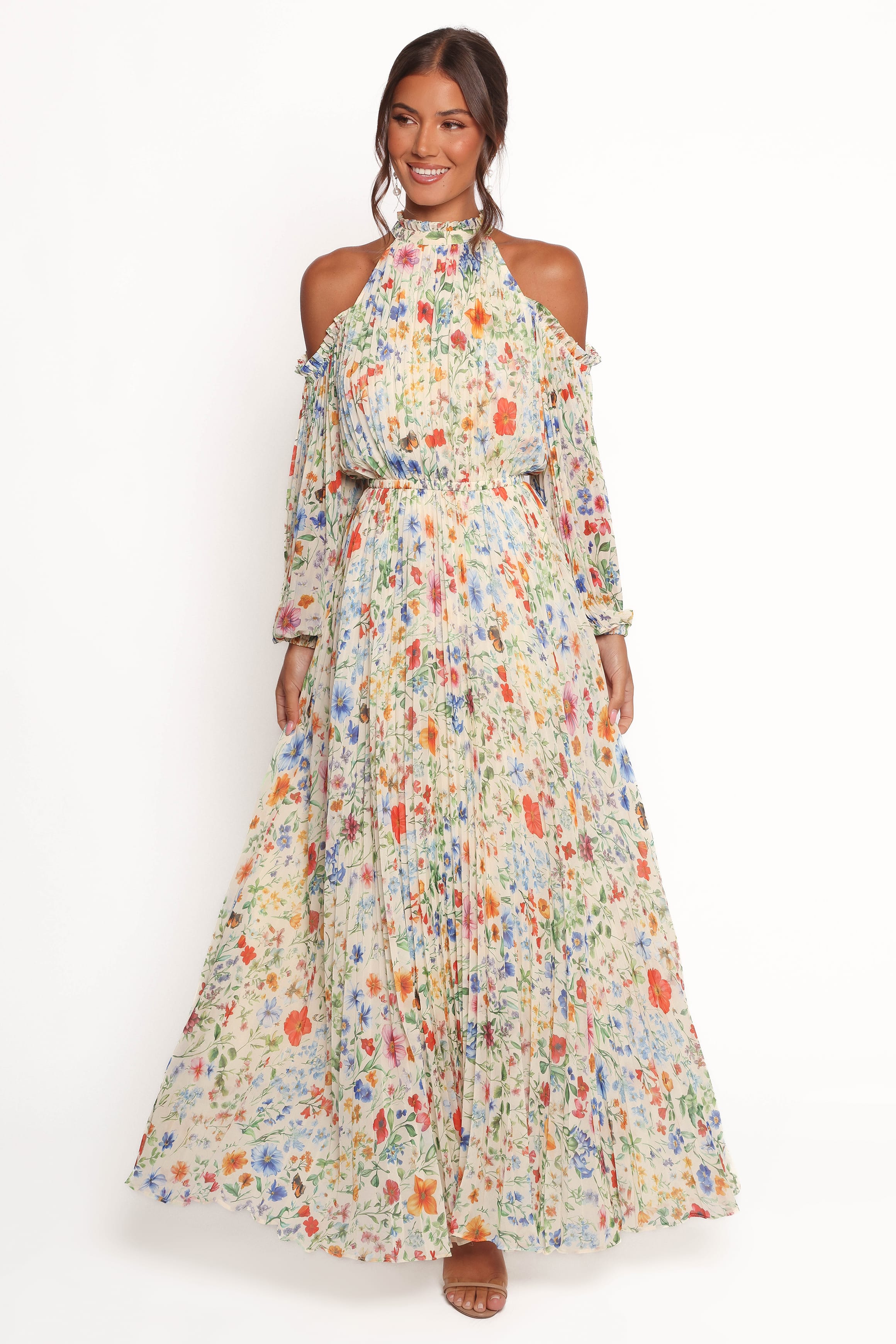 Petal and Pup Women's Hilary Pleated Maxi Dress Petal and Pup Women's Hilary Pleated Maxi Dress