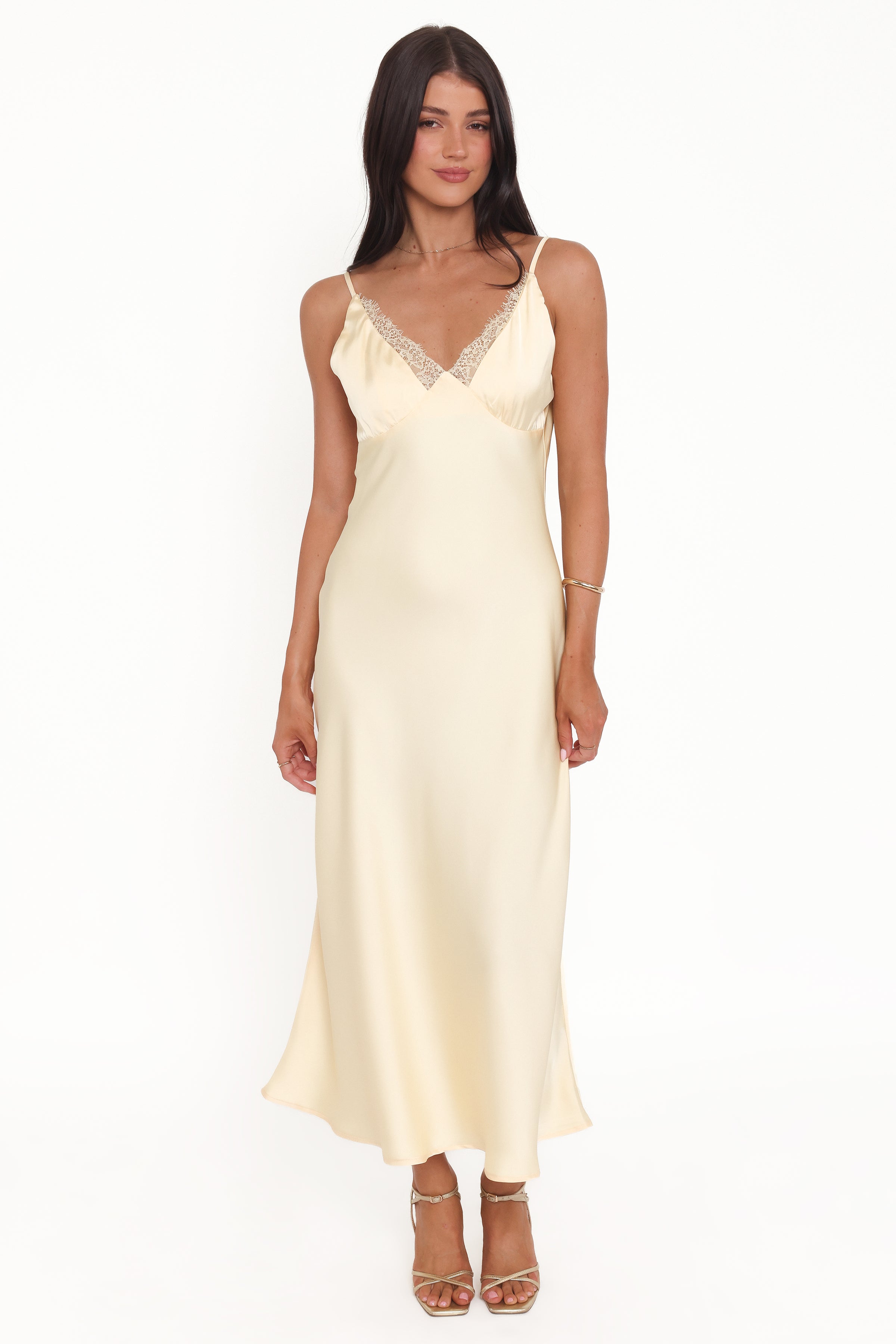 Hobi Midi Dress - Butter Yellow