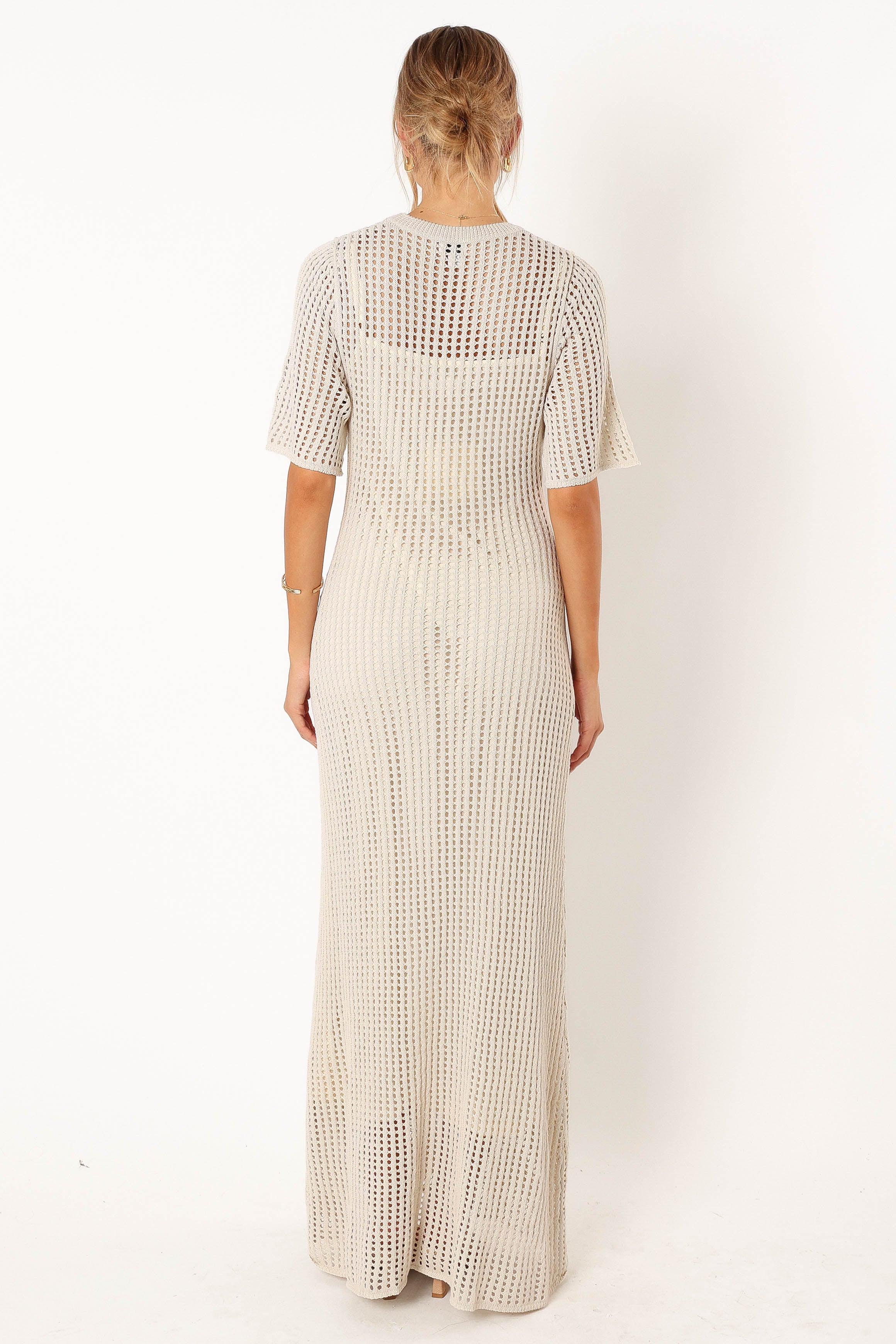 Petal and Pup USA DRESSES Hollie Maxi Dress - Cream