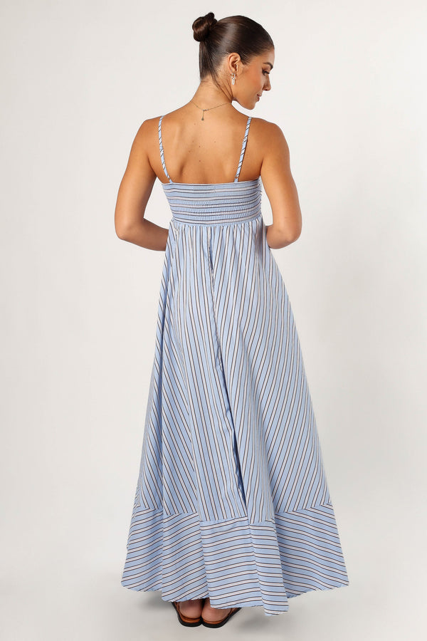 Petal and Pup USA DRESSES Iggy Maxi Dress - Blue