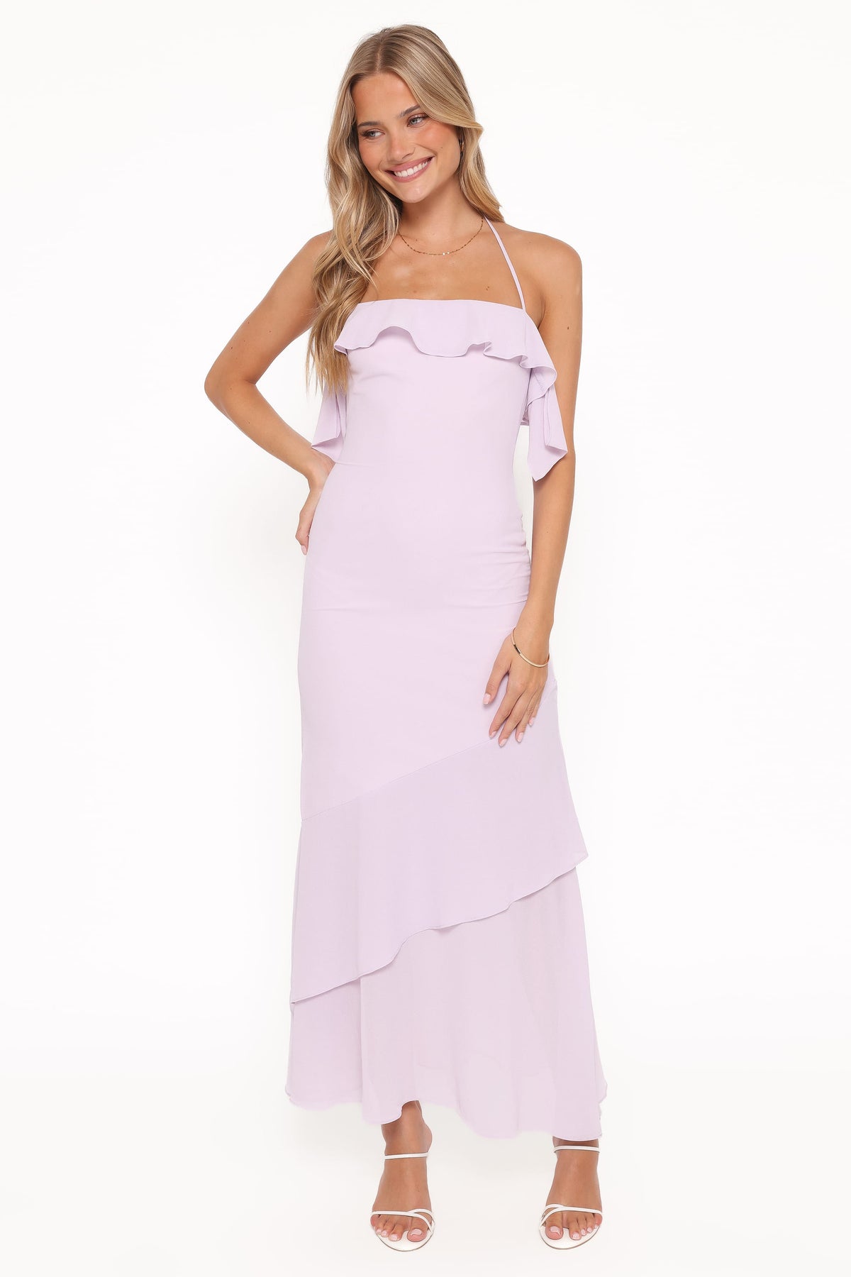 cocktail dress lilac Illuka Maxi Dress - Lilac