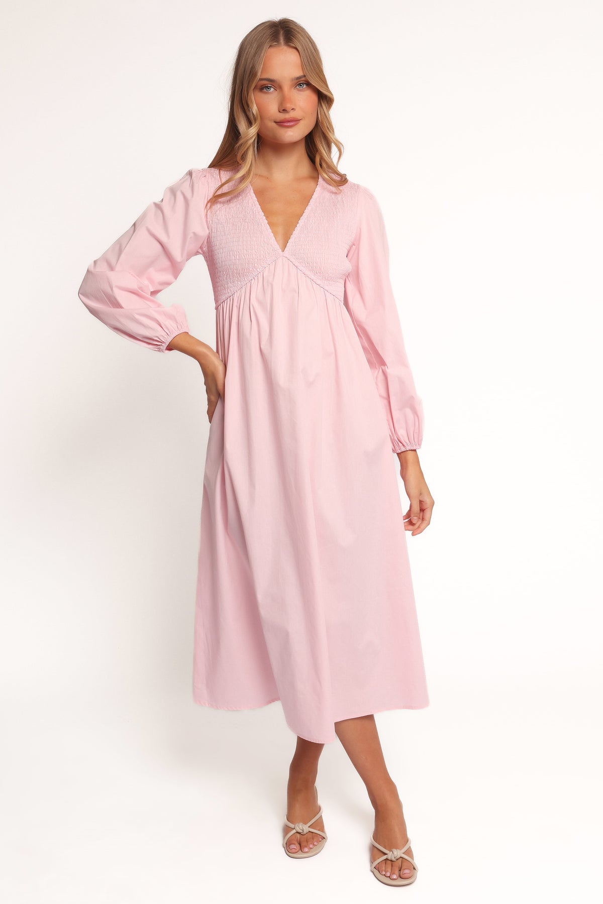Petal and Pup Women's Ilyana Long Sleeve Maxi Dress