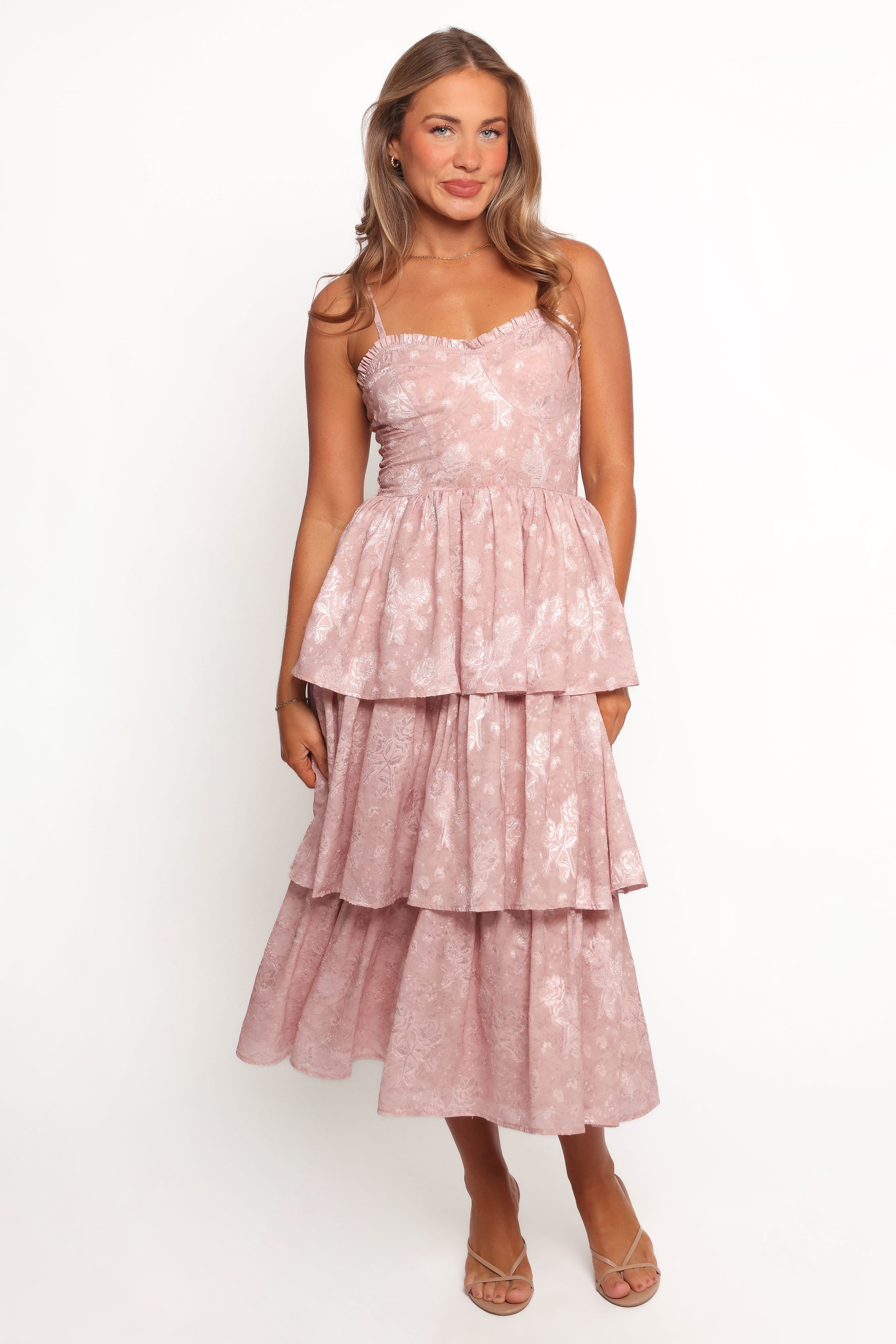 Petal and Pup USA DRESSES Imogene Midi Dress - Mauve (Hold for Rack)