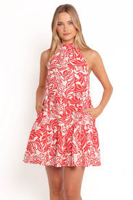 Petal and Pup USA DRESSES Inara Mini Dress - Red