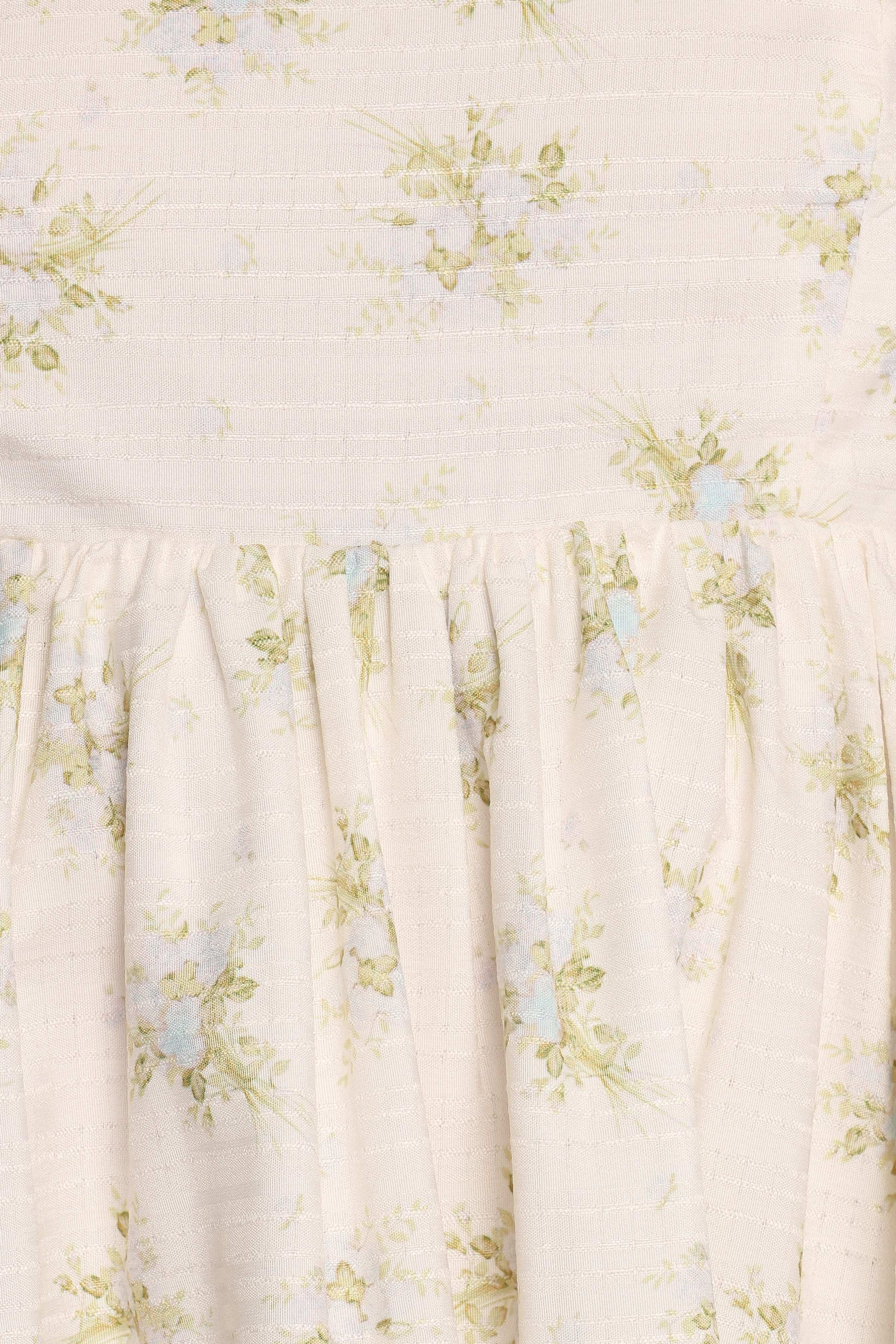 Petal and Pup USA DRESSES Indira Mini Dress - Ivory Blue Floral (Hold for Rack)