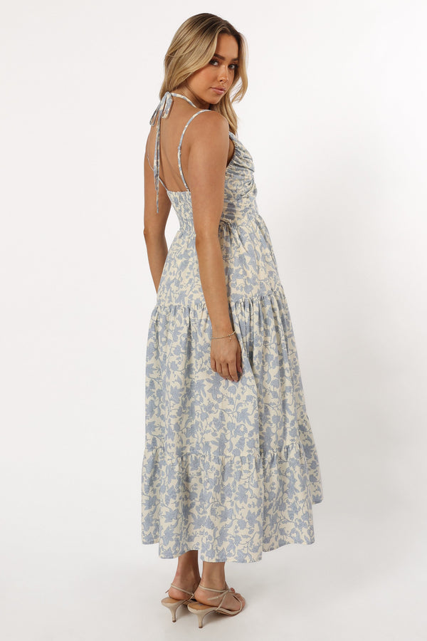 Petal and Pup USA DRESSES Indy Midi Dress - Blue