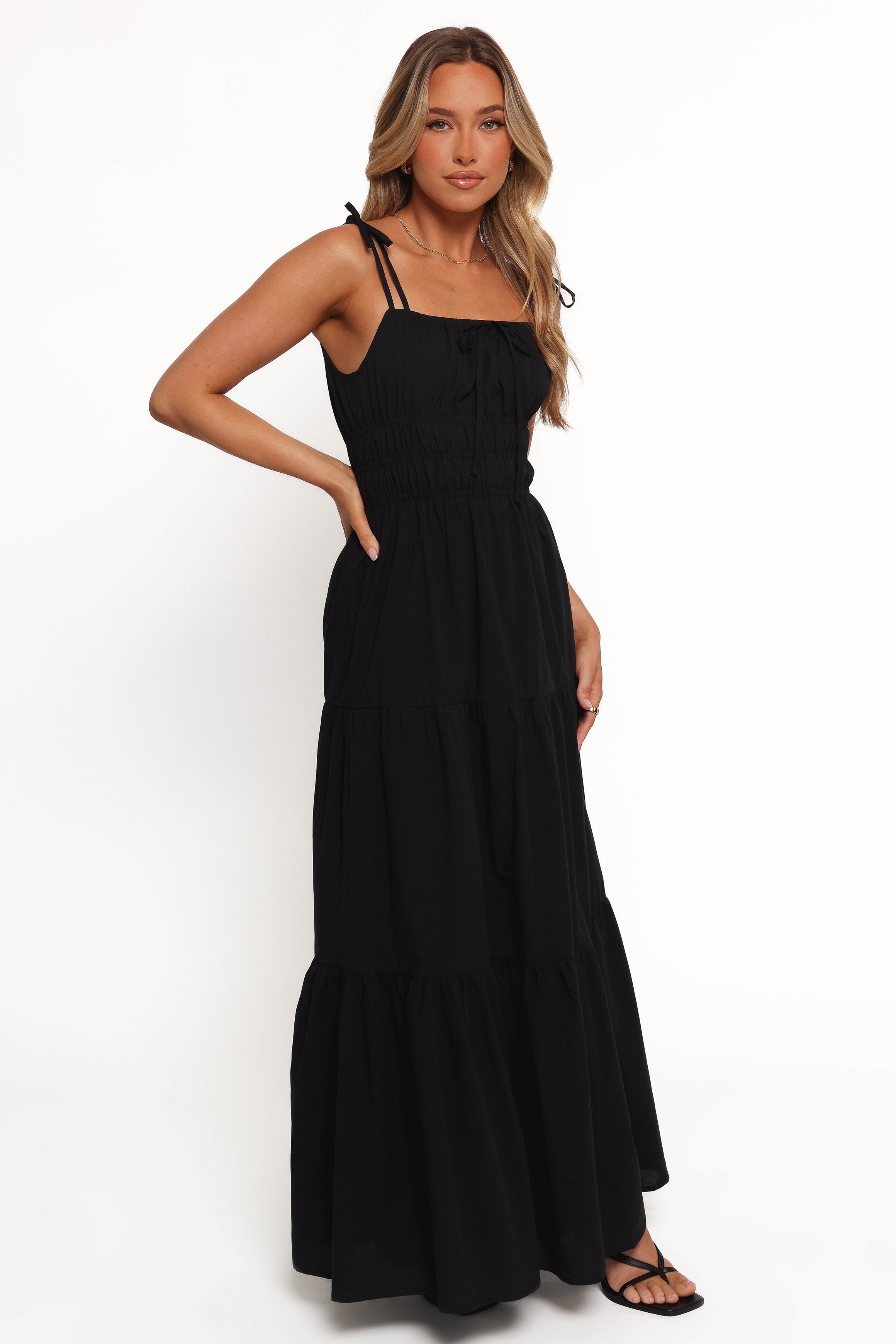 Petal and Pup USA DRESSES Ione Maxi Dress - Black