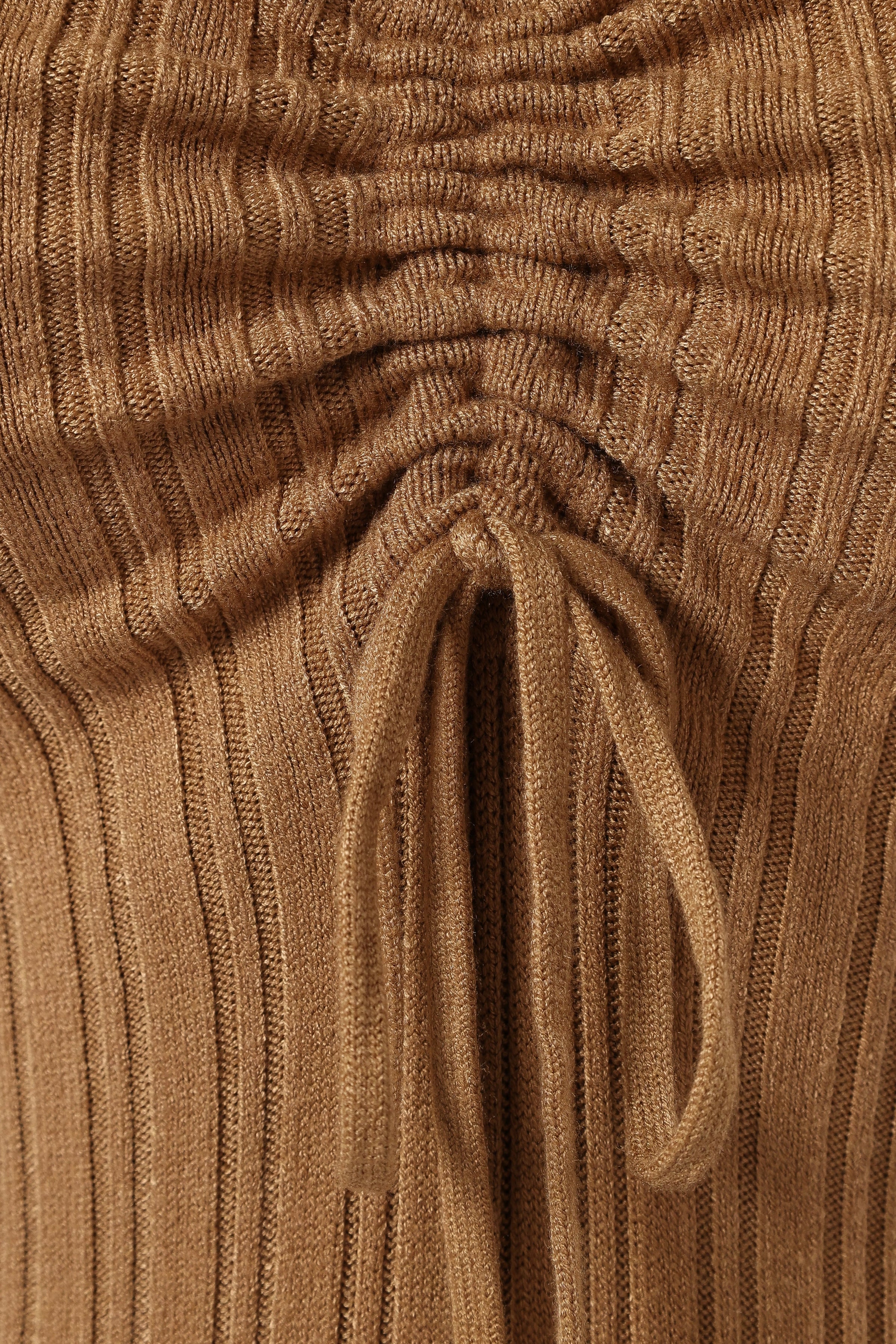 Petal and Pup USA DRESSES Irene Long Sleeve Midi Dress - Coffee