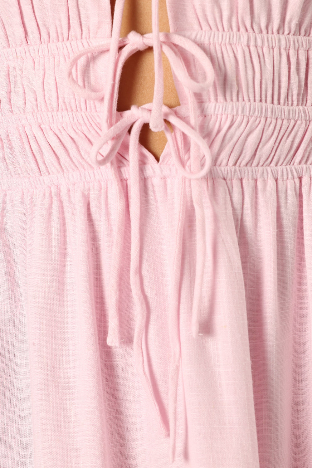 Petal and Pup USA DRESSES Iris Strapless Midi Dress - Pink