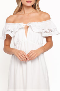 Petal and Pup USA DRESSES Janelle Dress - White