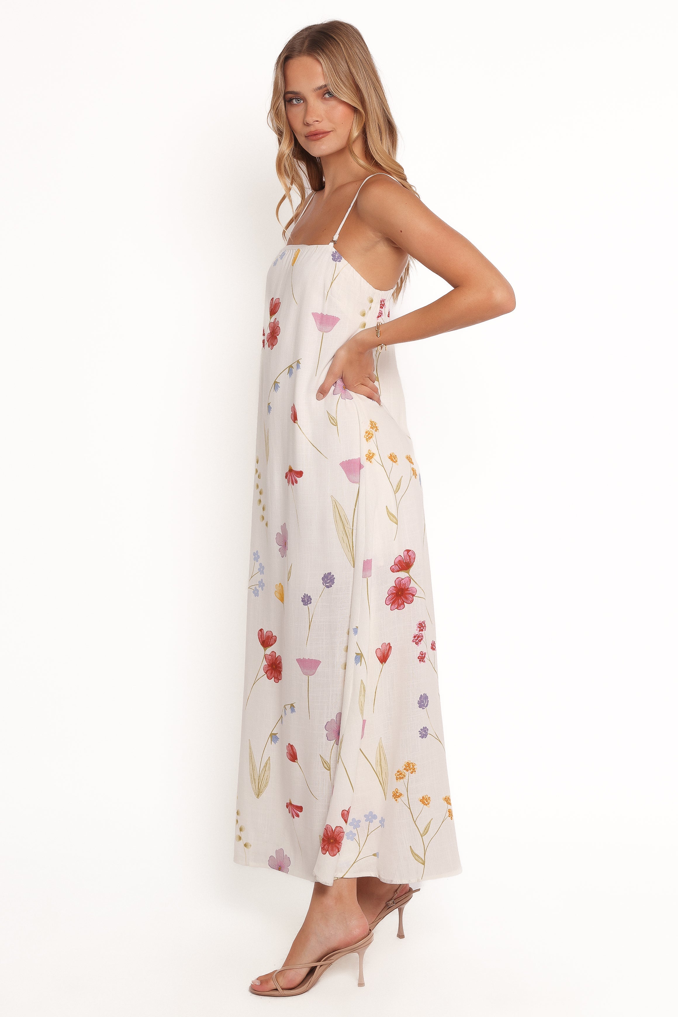 Petal and Pup USA DRESSES Jasinta Maxi Dress - Ditsy Floral