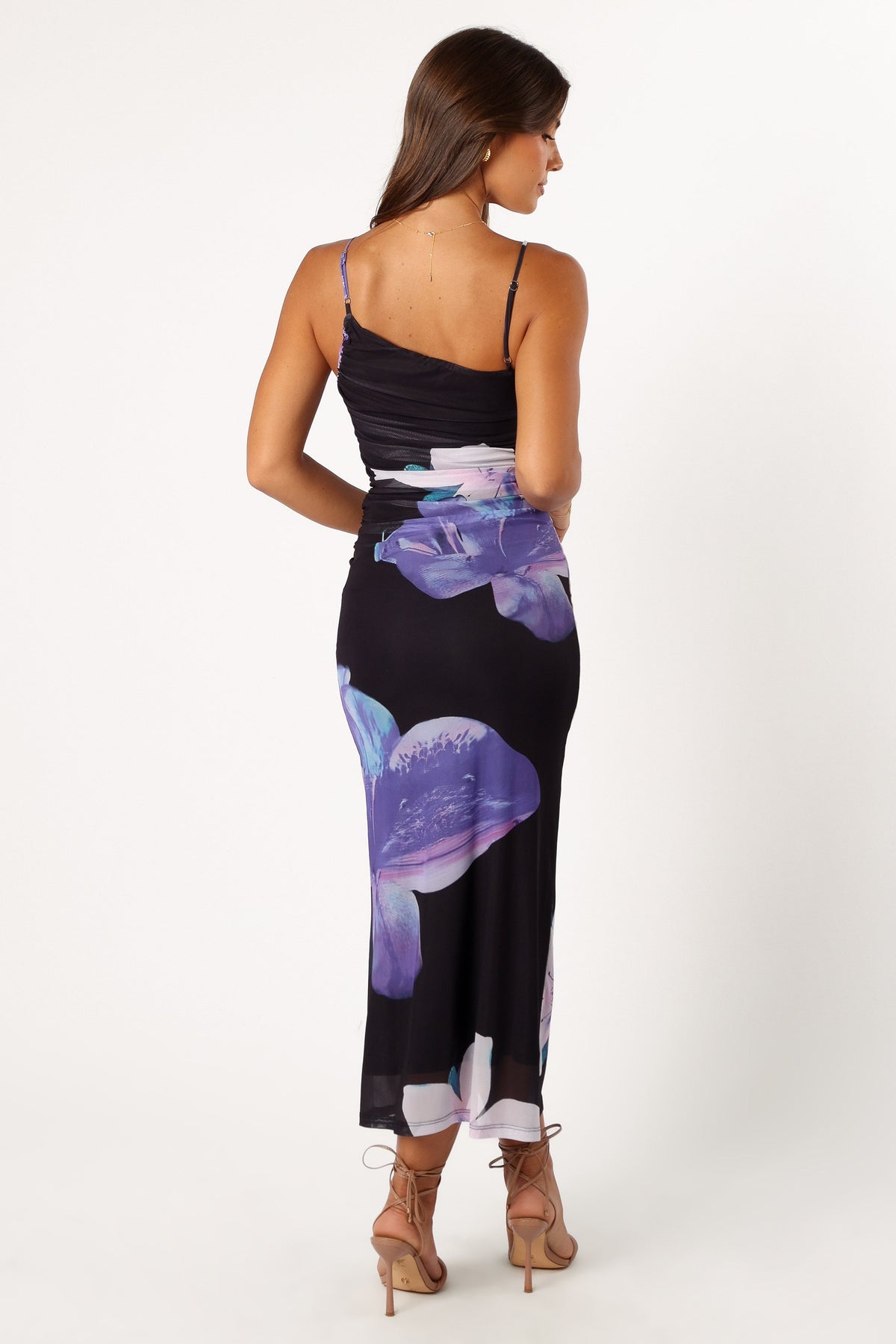 Petal and Pup Women's Jasmine Maxi Dress - Black Floral