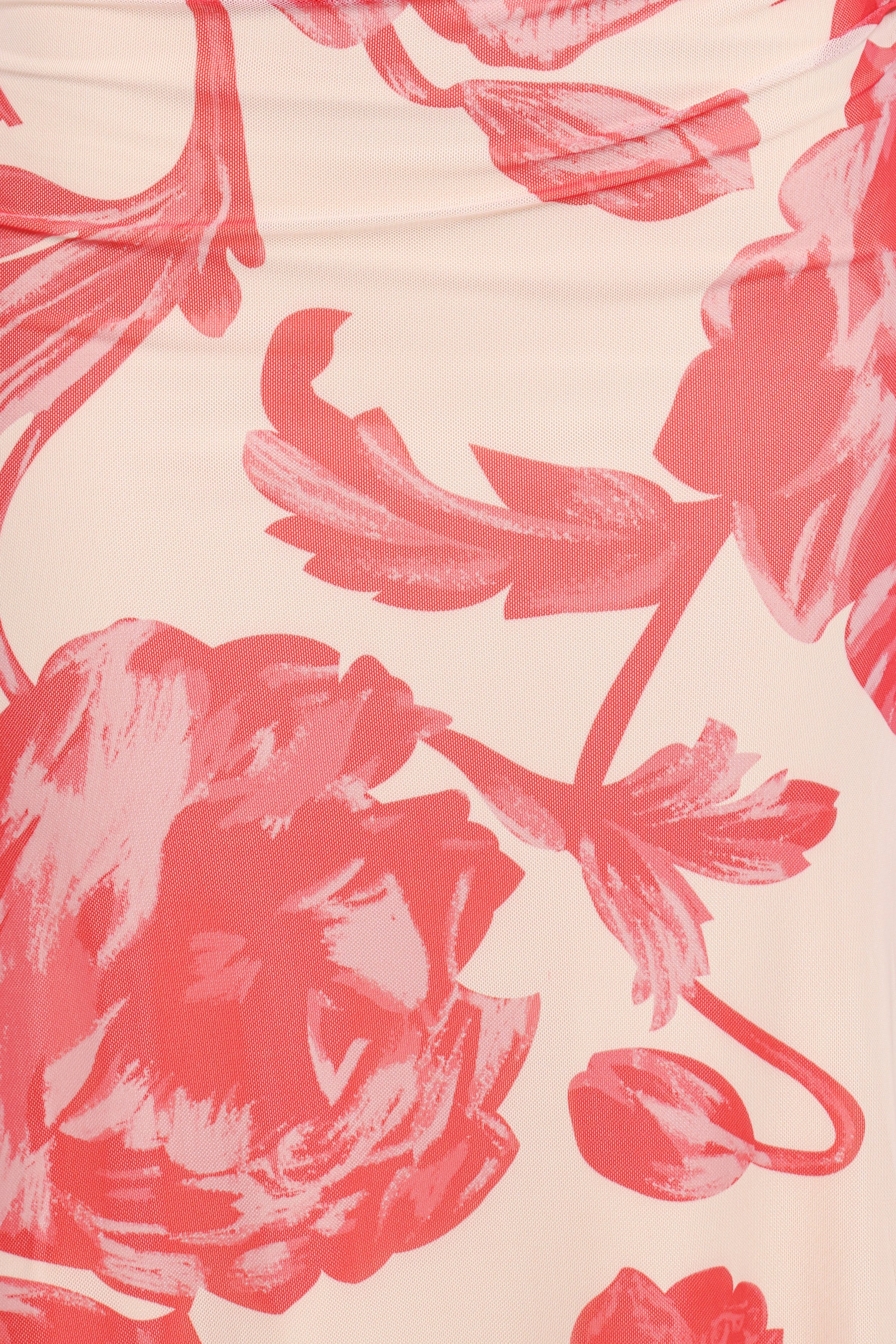 Petal and Pup USA DRESSES Jasmine Maxi Dress - Red Floral