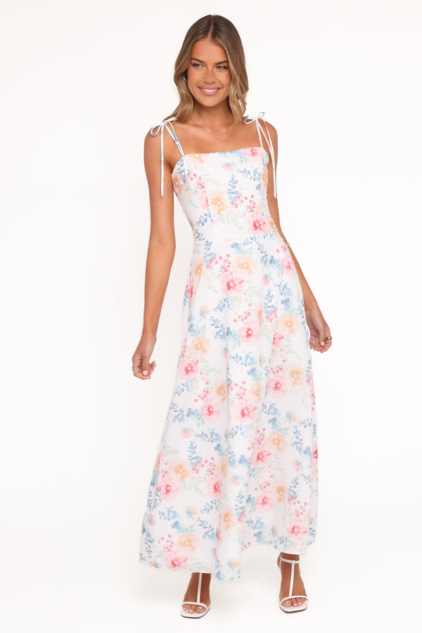 Petal and Pup USA DRESSES Jaxon Midi Dress - Floral