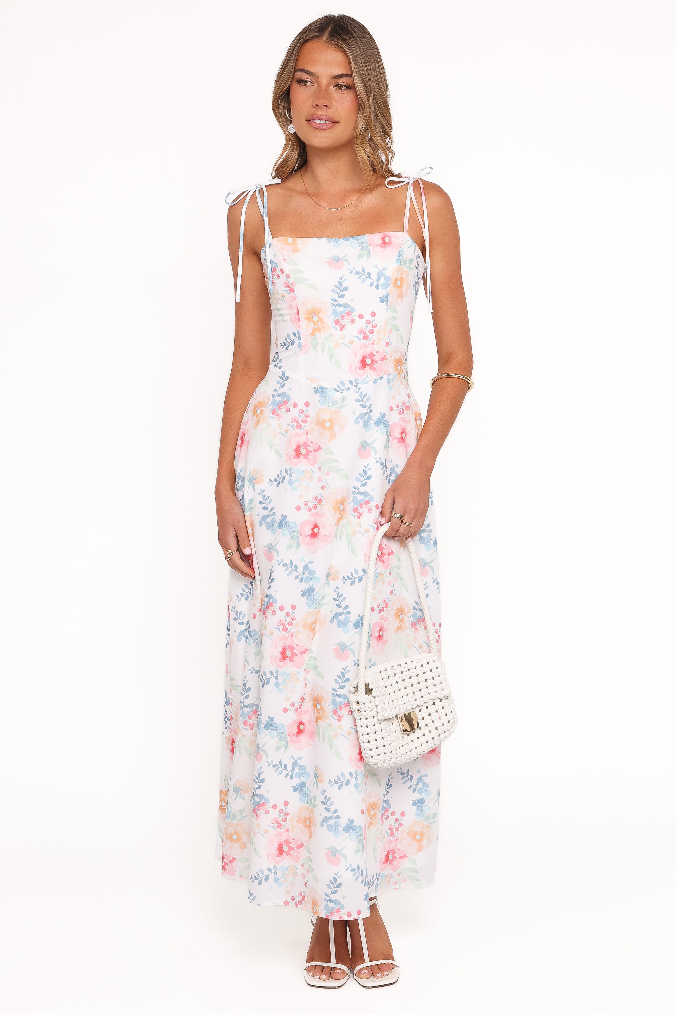 Petal and Pup USA DRESSES Jaxon Midi Dress - Floral